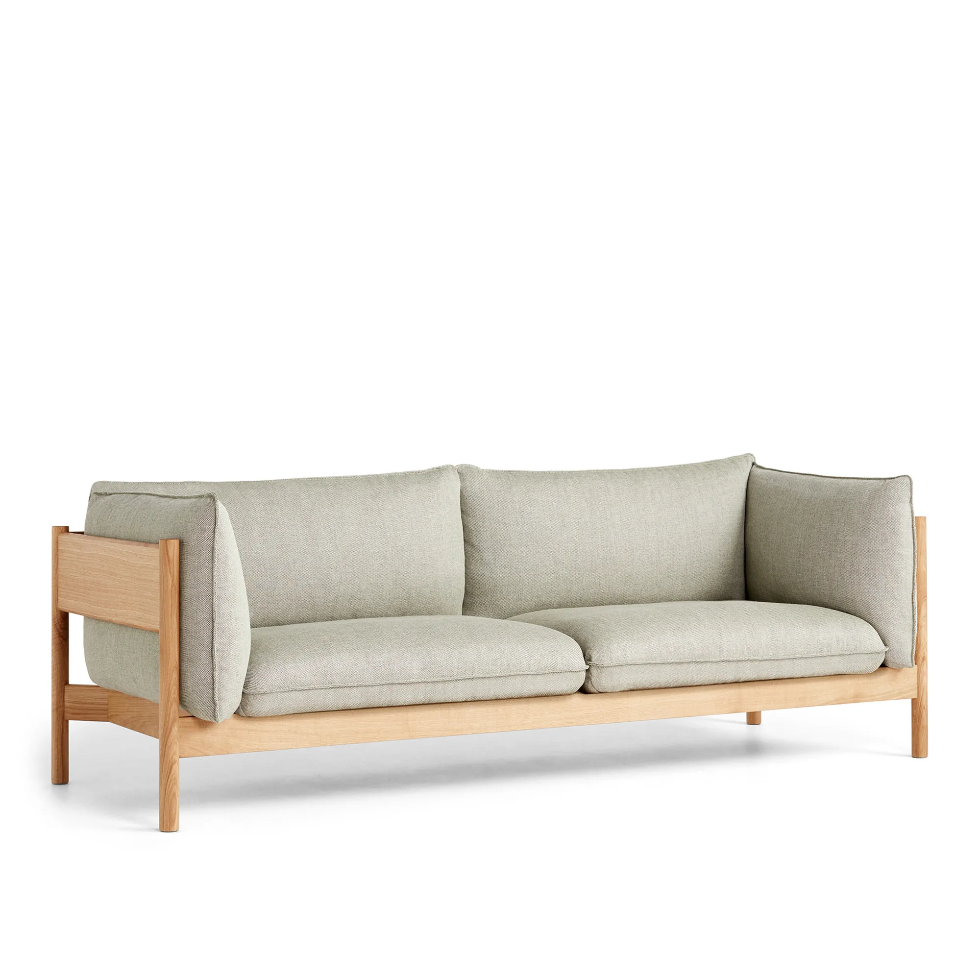 Arbour Eco 3-sitssoffa Oiled Waxed Oak - 1