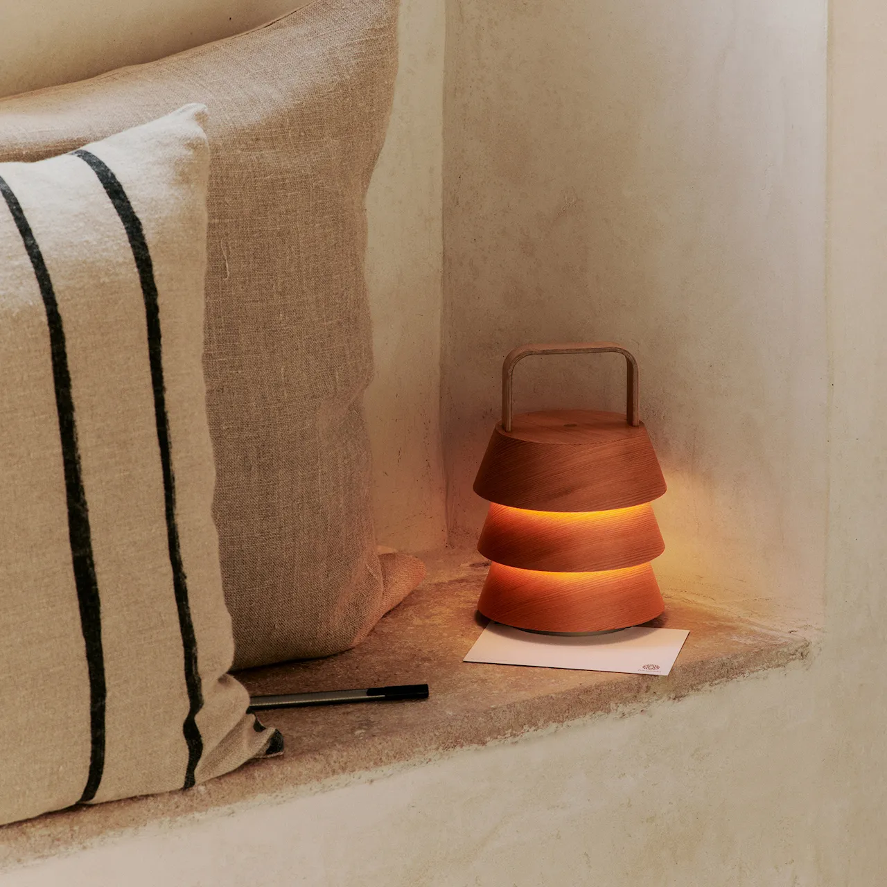 Luver portabel lampa