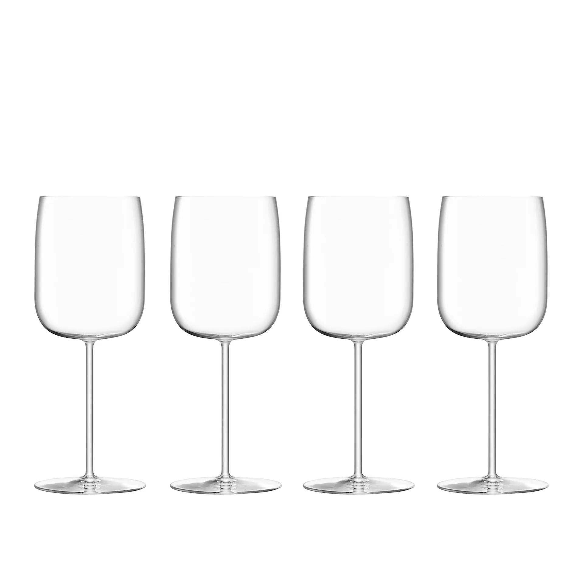 Borough White Wine Glass - Set of 4 - LSA International - NO GA