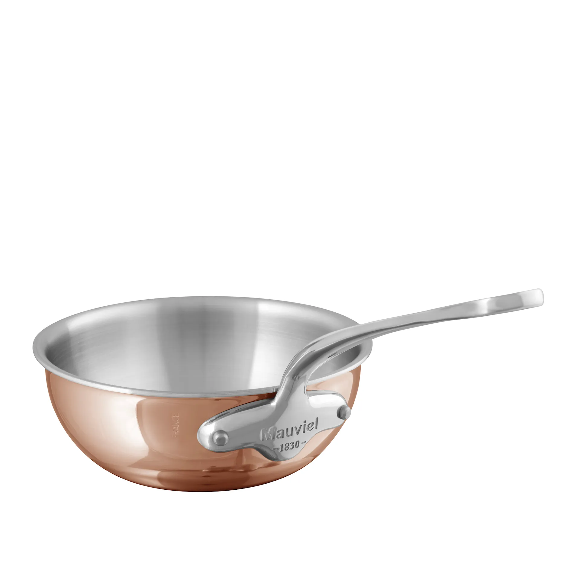 Sauté Pan M'6S Copper/Steel - 3,2 L - Mauviel - NO GA