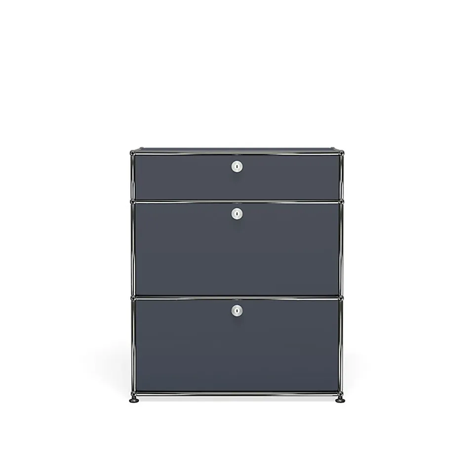 USM Haller 51 storage unit, Anthracite