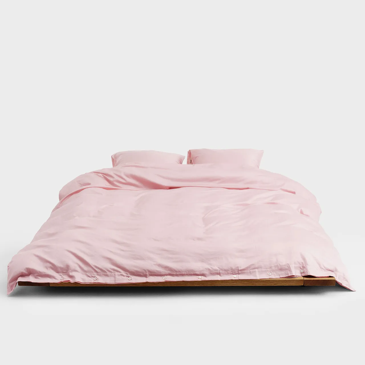 Sateen påslakan enfärgat 150x210cm