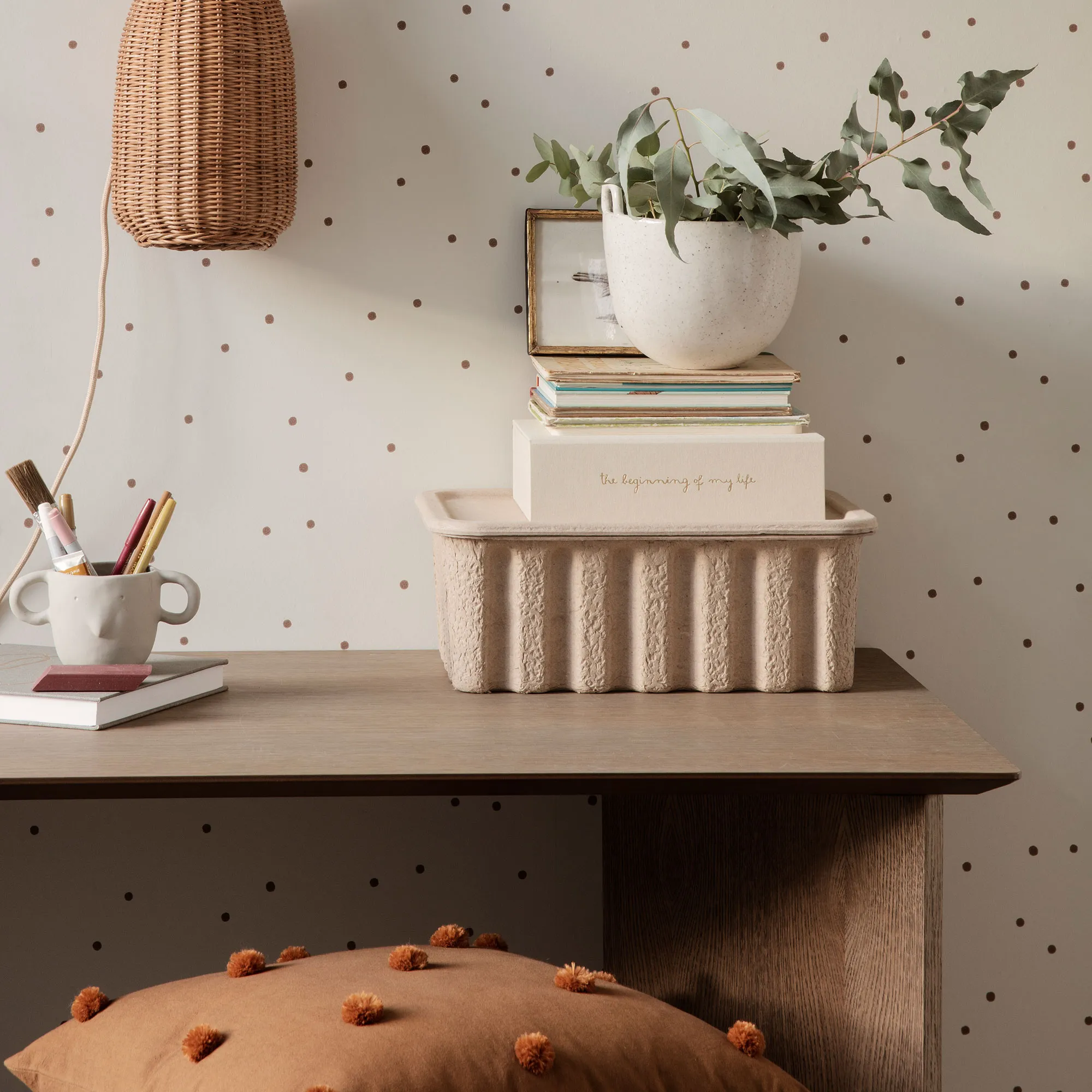 Dot Tufted prydnadskudde
