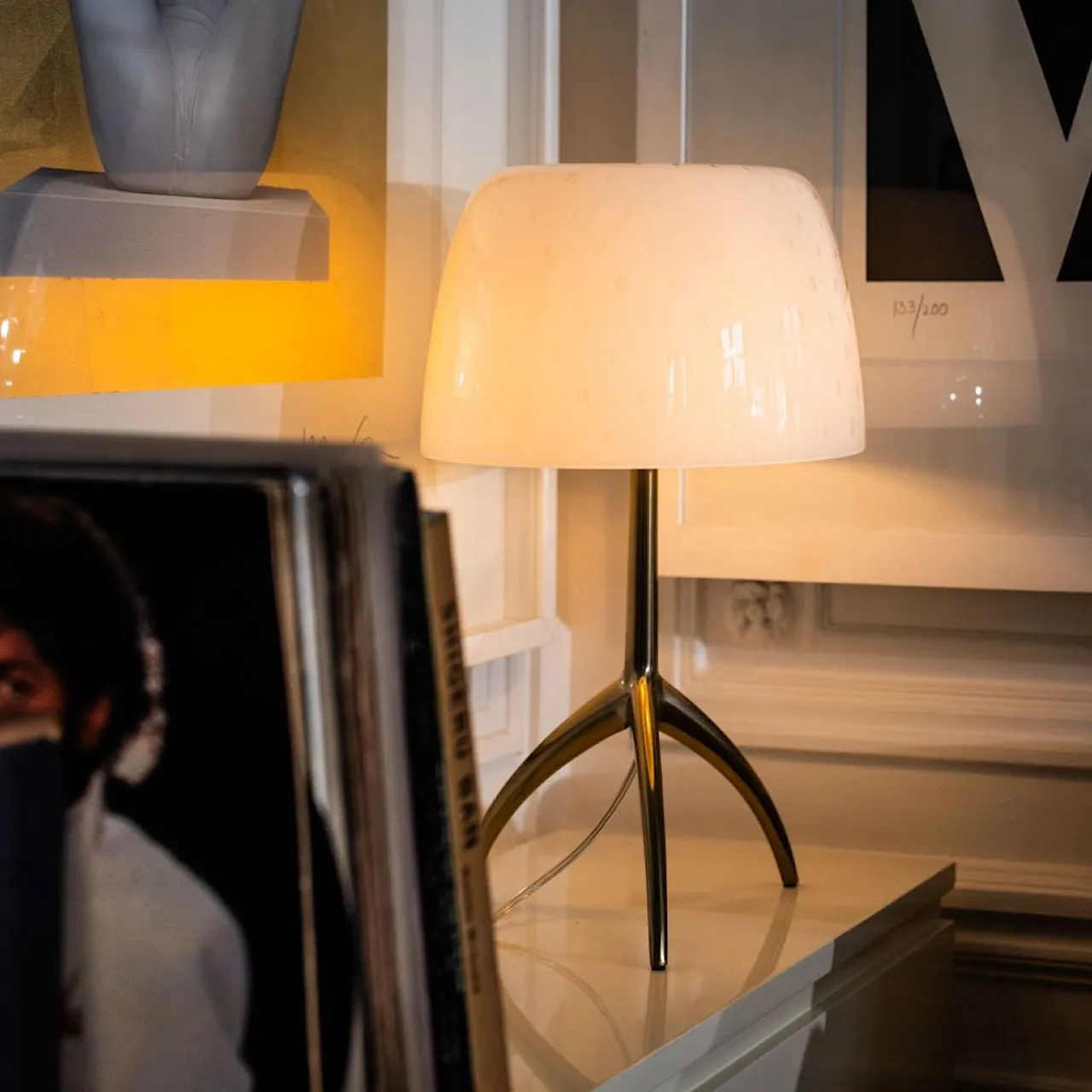 Lumiere Grande bordslampa