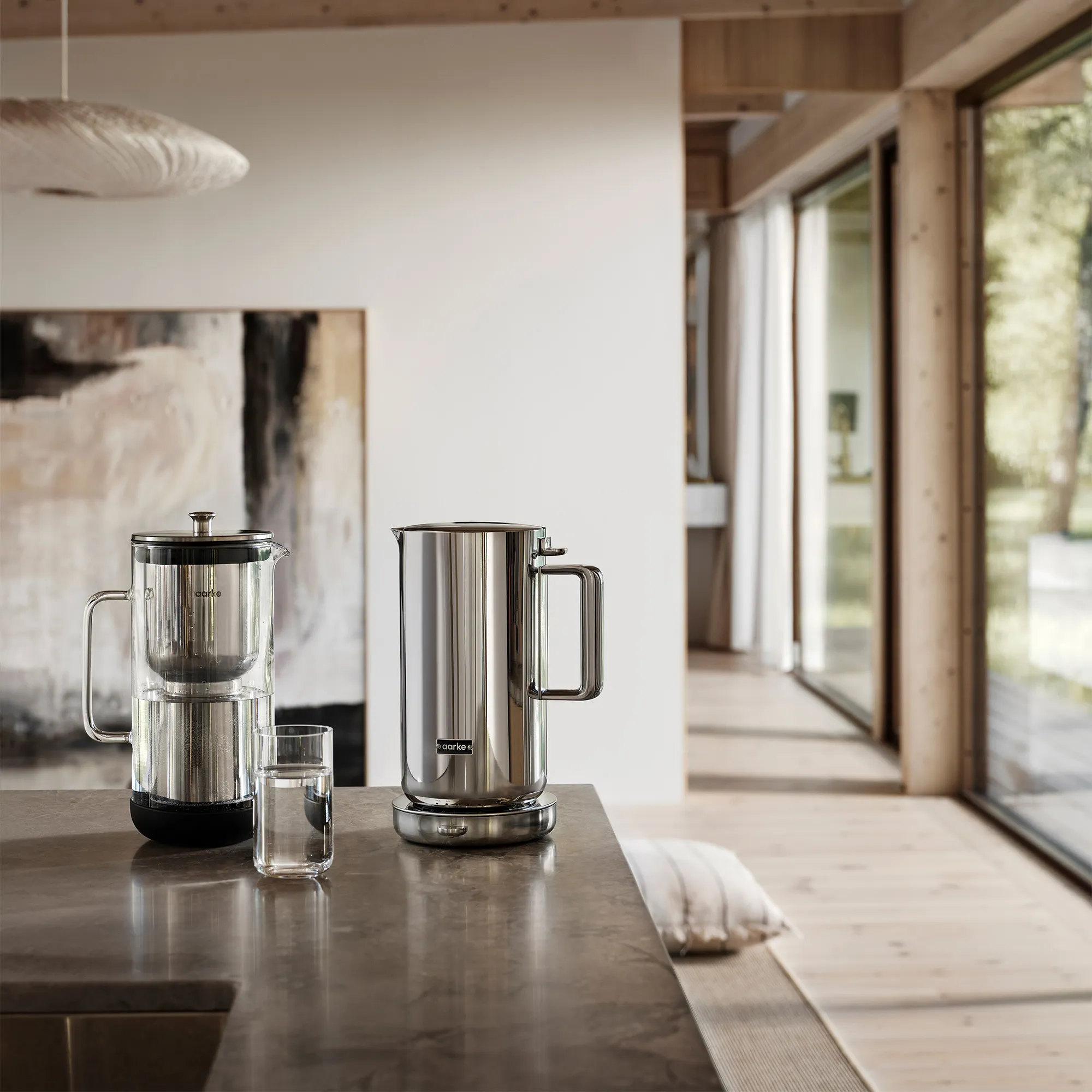 Kettle Steel vattenkokare & Purifier vattenfilterkanna - 2