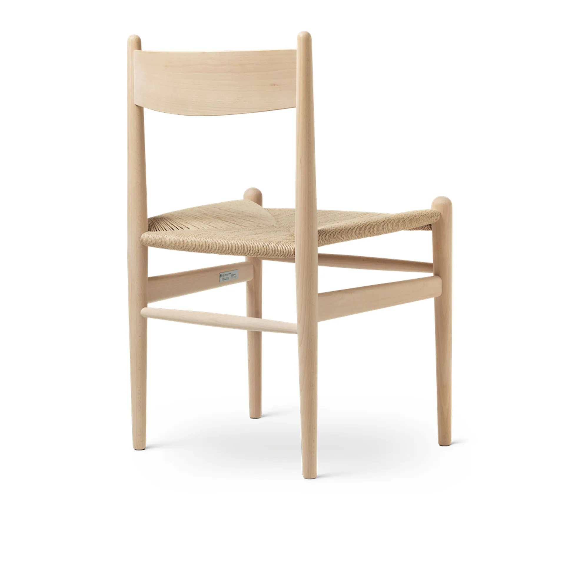 CH36 - Bok/Naturflätat papperssnöre - Carl Hansen - Hans J. Wegner - NO GA