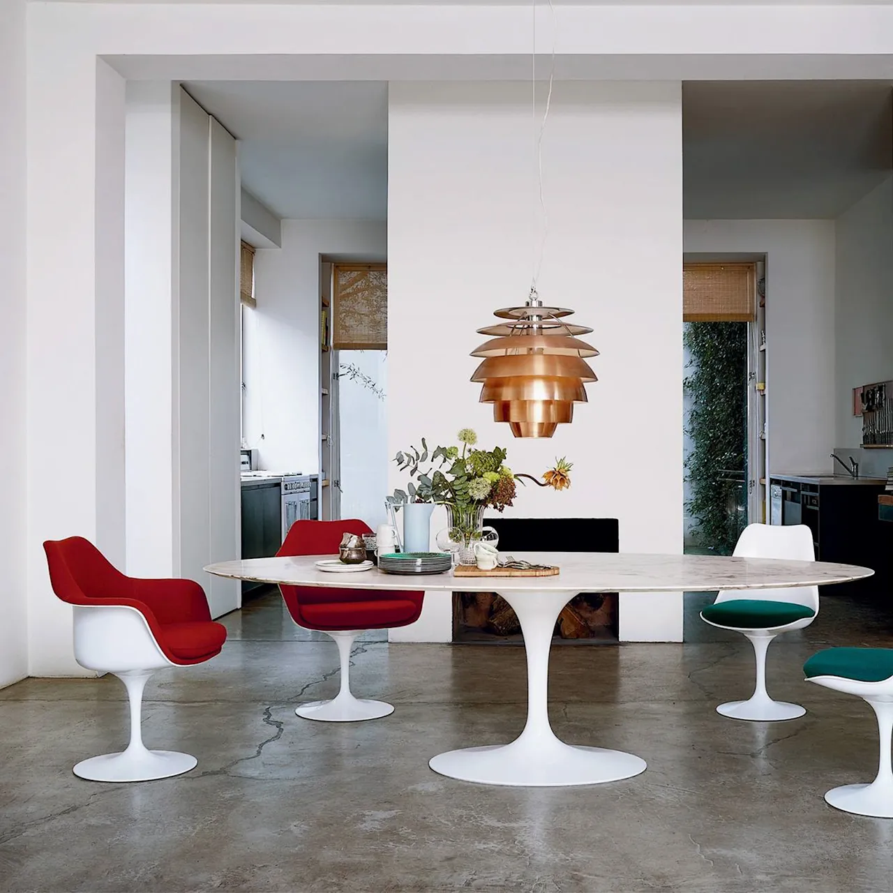 Saarinen Oval Table White - Matbord