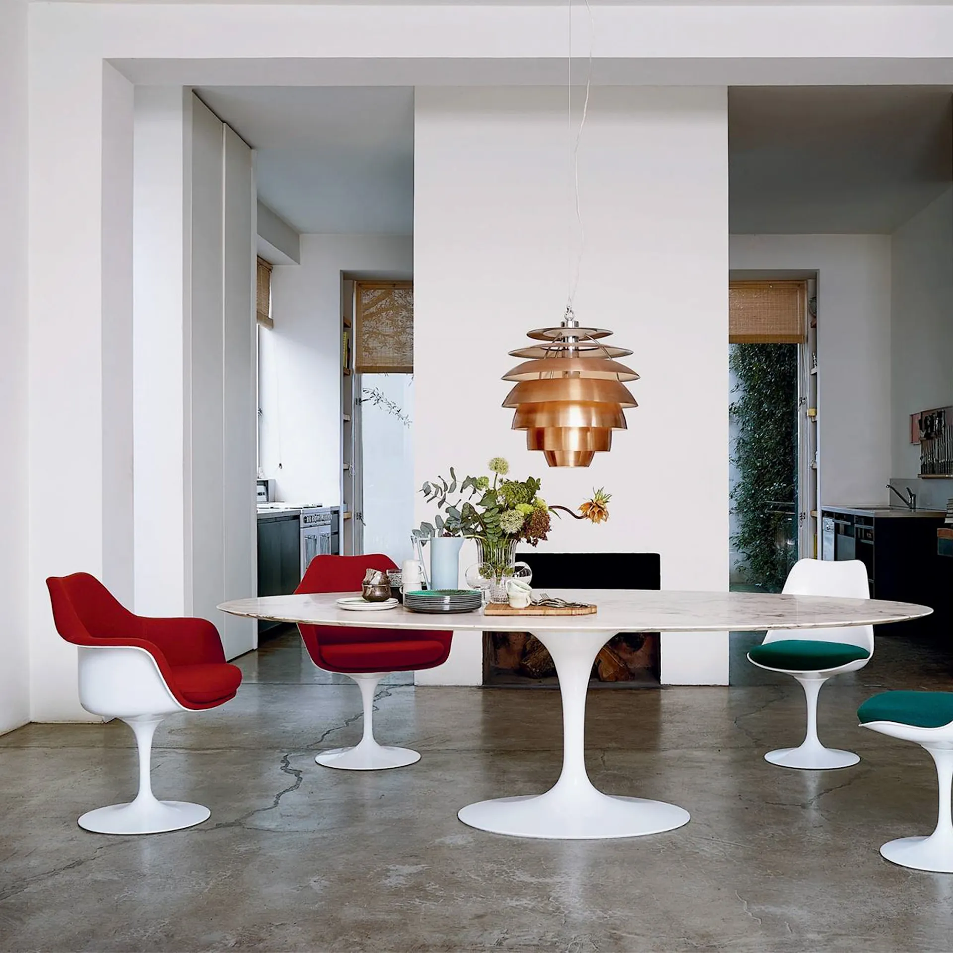 Saarinen Oval Table White - Matbord - Knoll - Eero Saarinen - NO GA