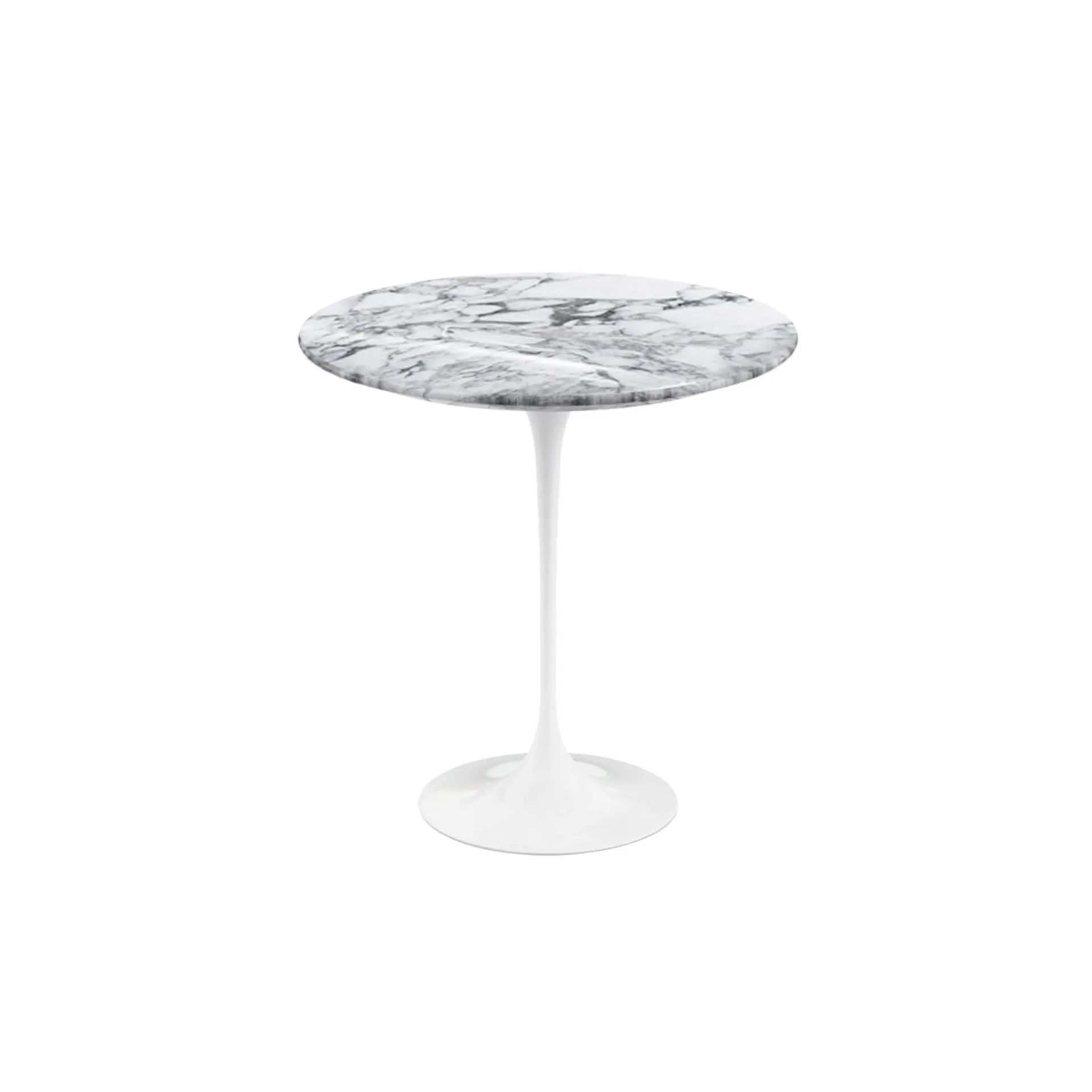 Saarinen Round sidobord Ø 51 cm White - Knoll - Eero Saarinen - NO GA