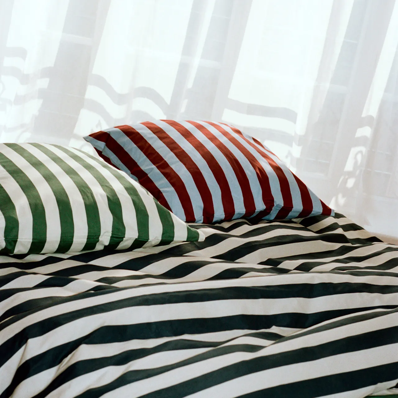 Été Pillow Case Dark Green