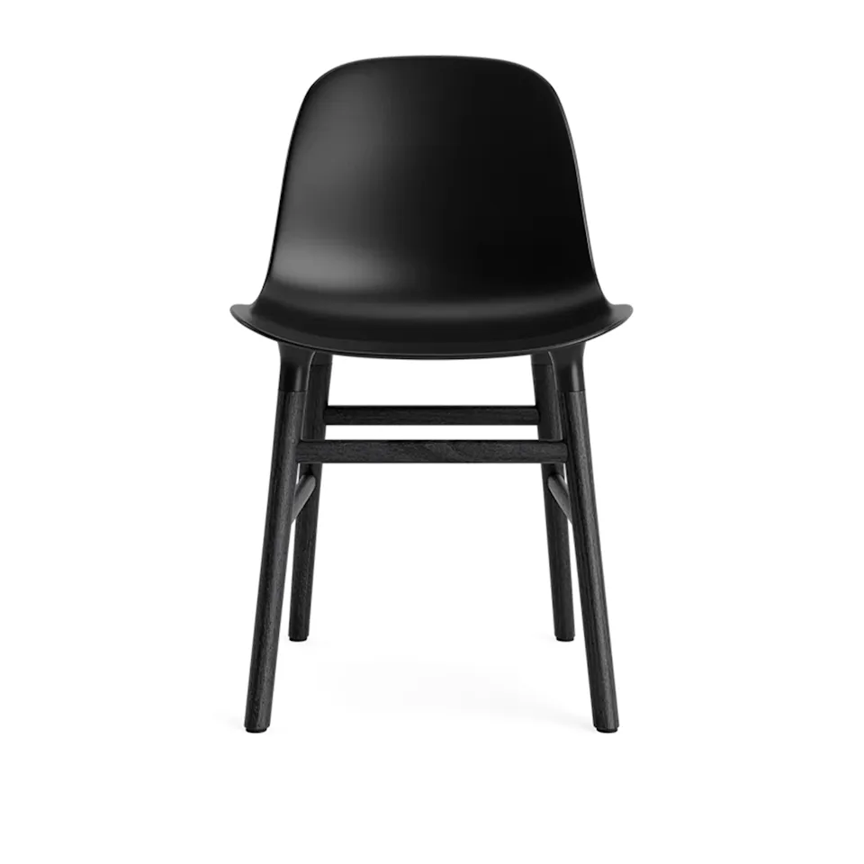 Form Chair Black Oak