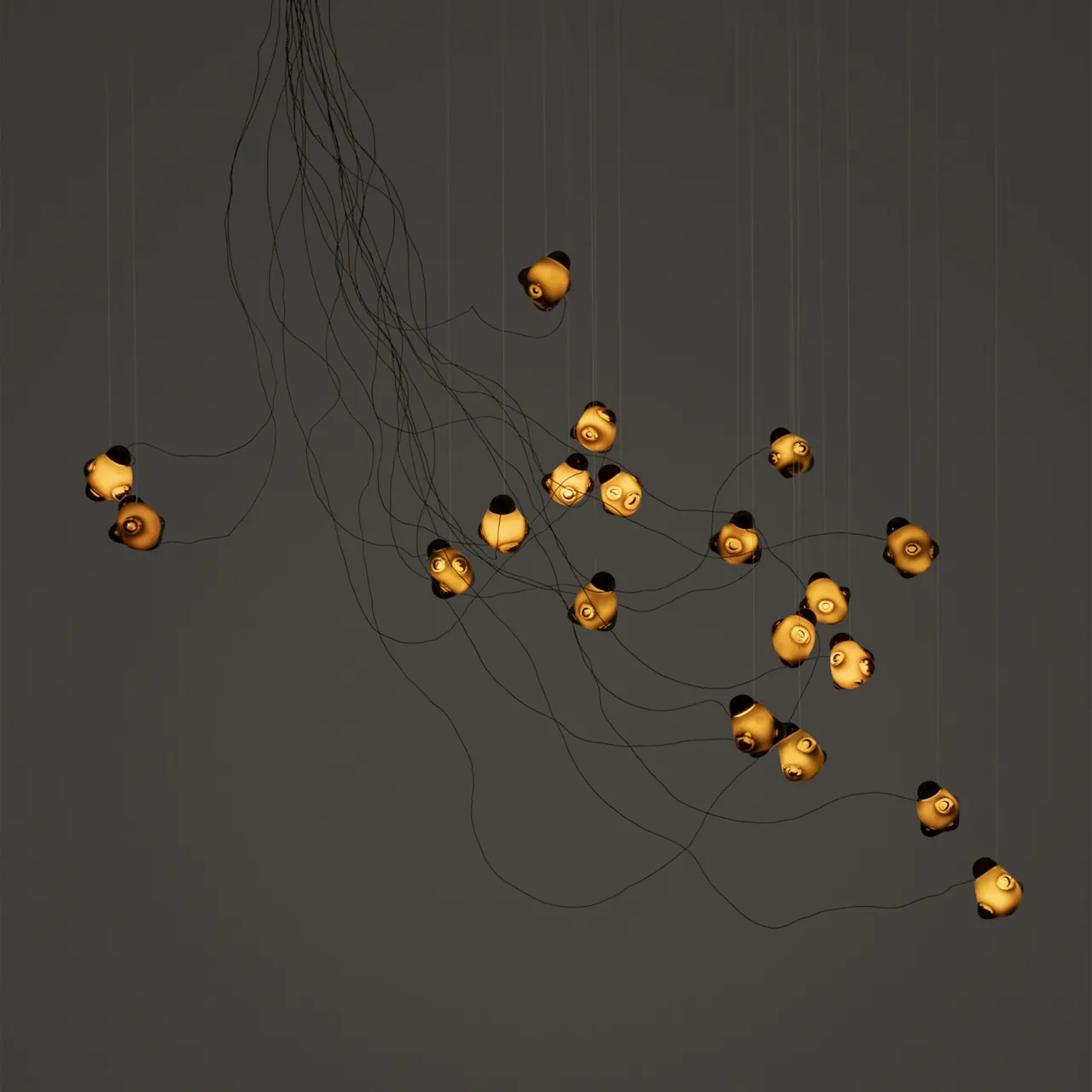 57.19 sculptural cable pendant
