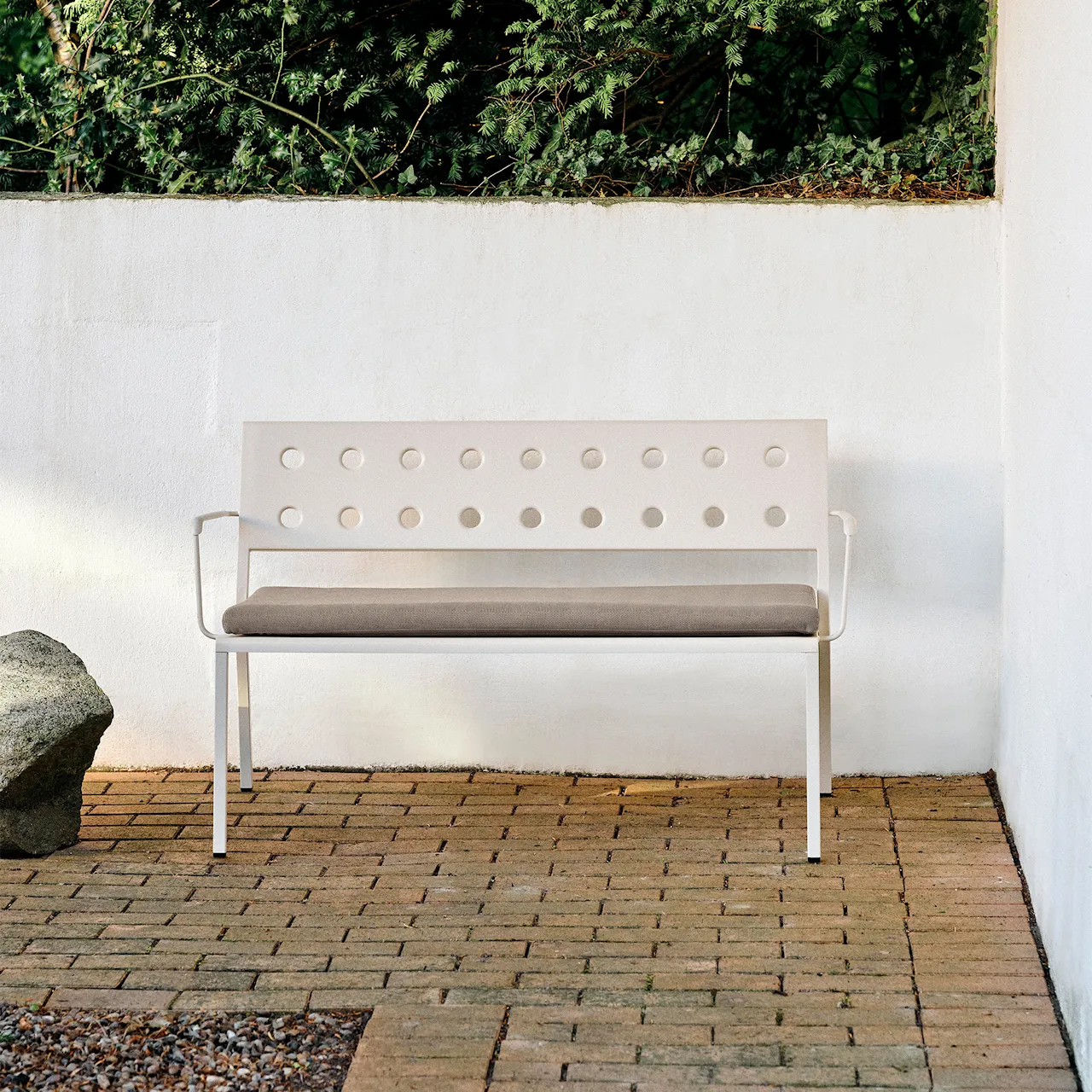 Balcony Dining Bench w. arm