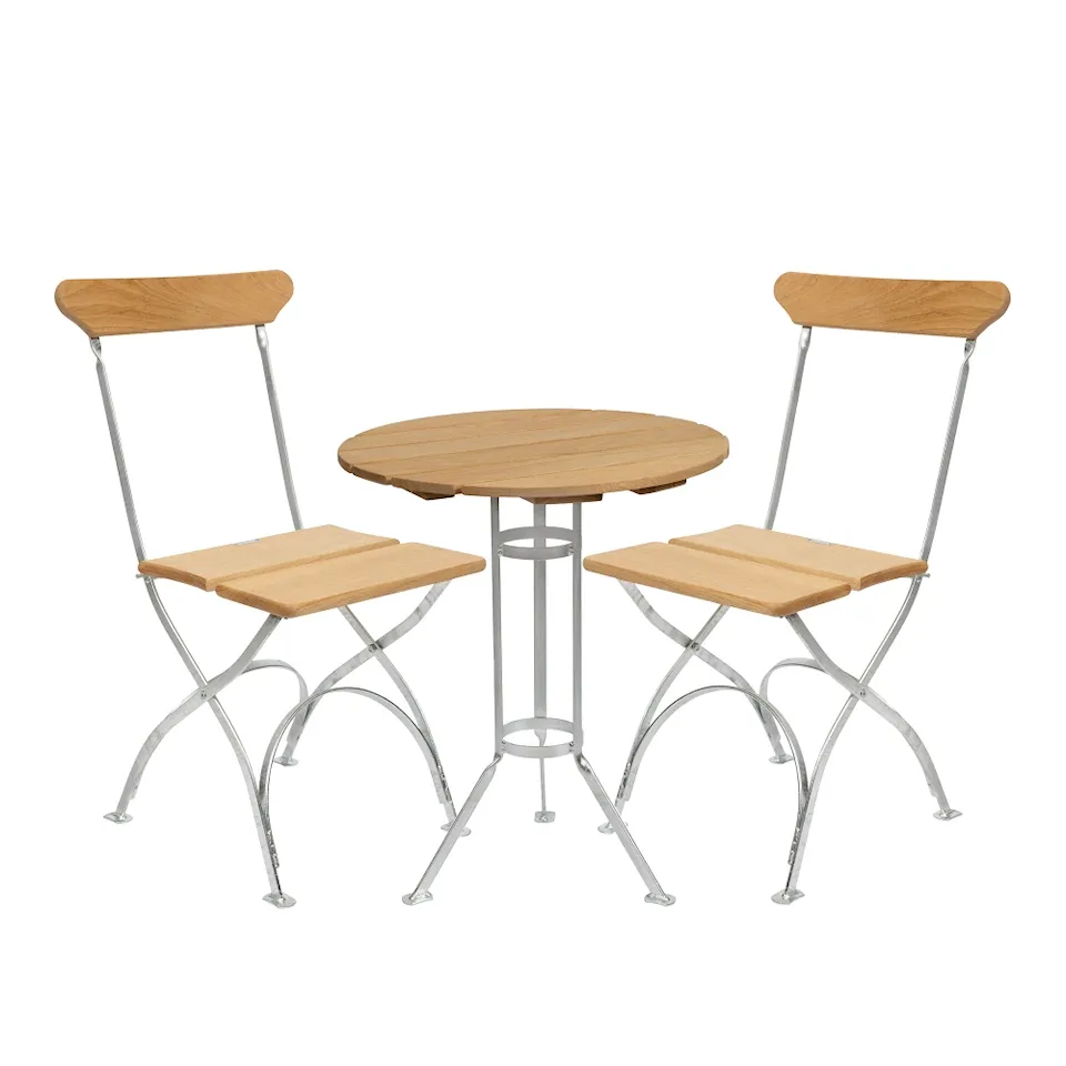 Bryggeriserien matgrupp med trefotsbord & 2 st bryggeristolar