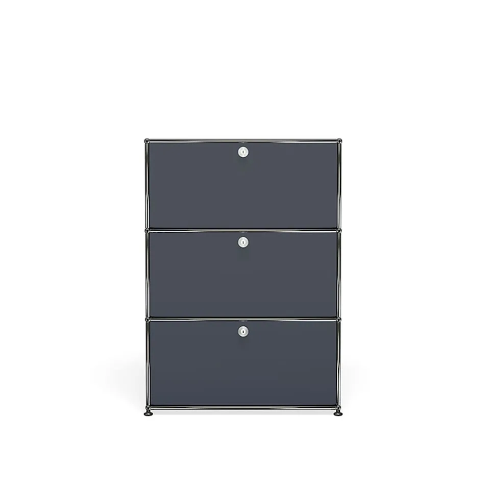 USM Haller 82 Shelving, Anthracite