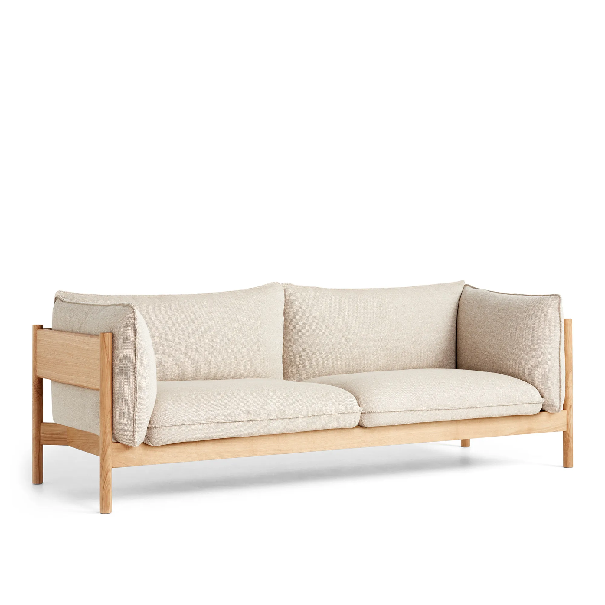 Arbour Eco 3-sitssoffa Oiled Waxed Oak - 1