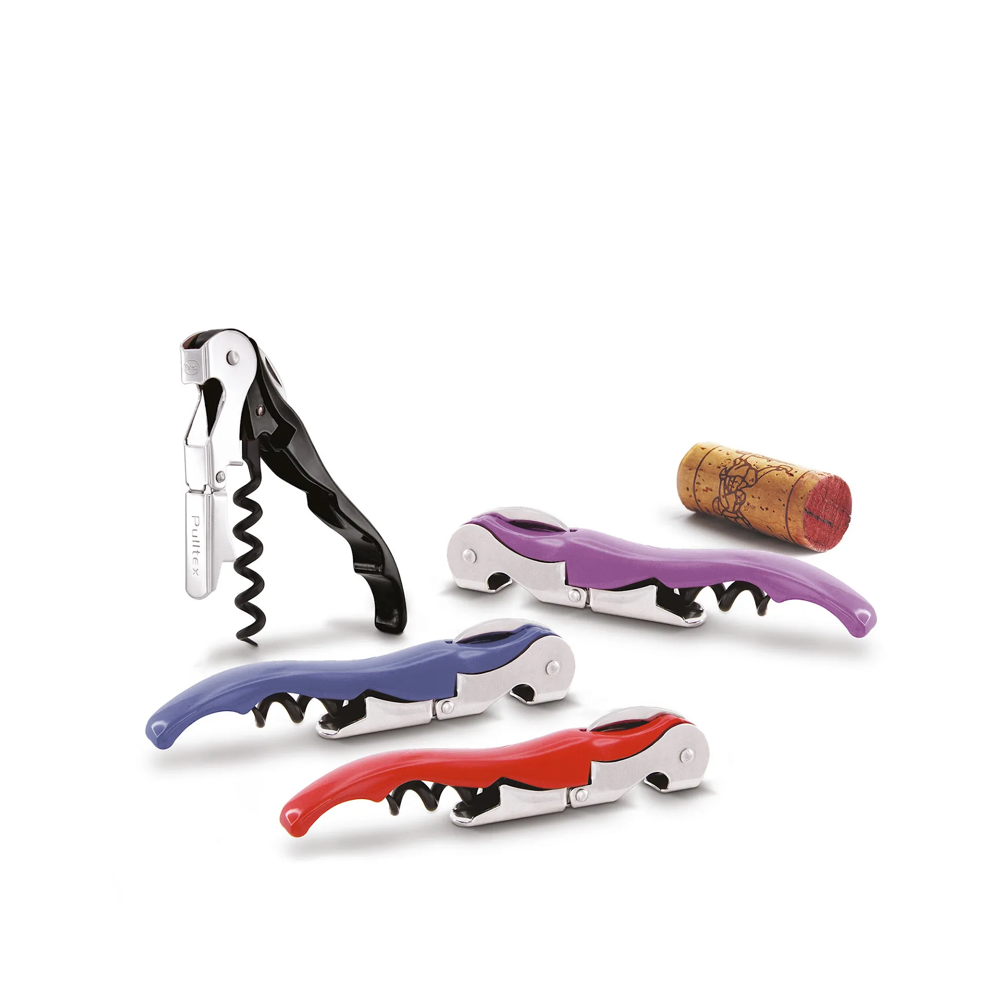 Pulltaps Colour Black Corkscrew - Pulltex - NO GA