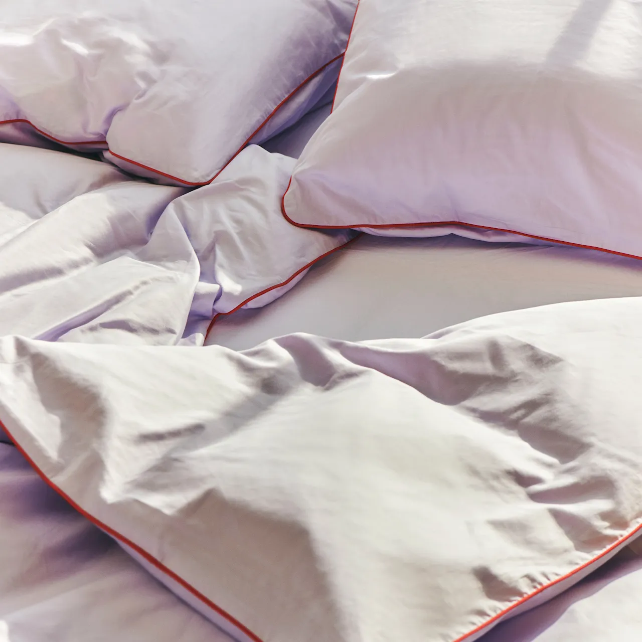 Outline Duvet Cover W150 X L210 - Soft Pink