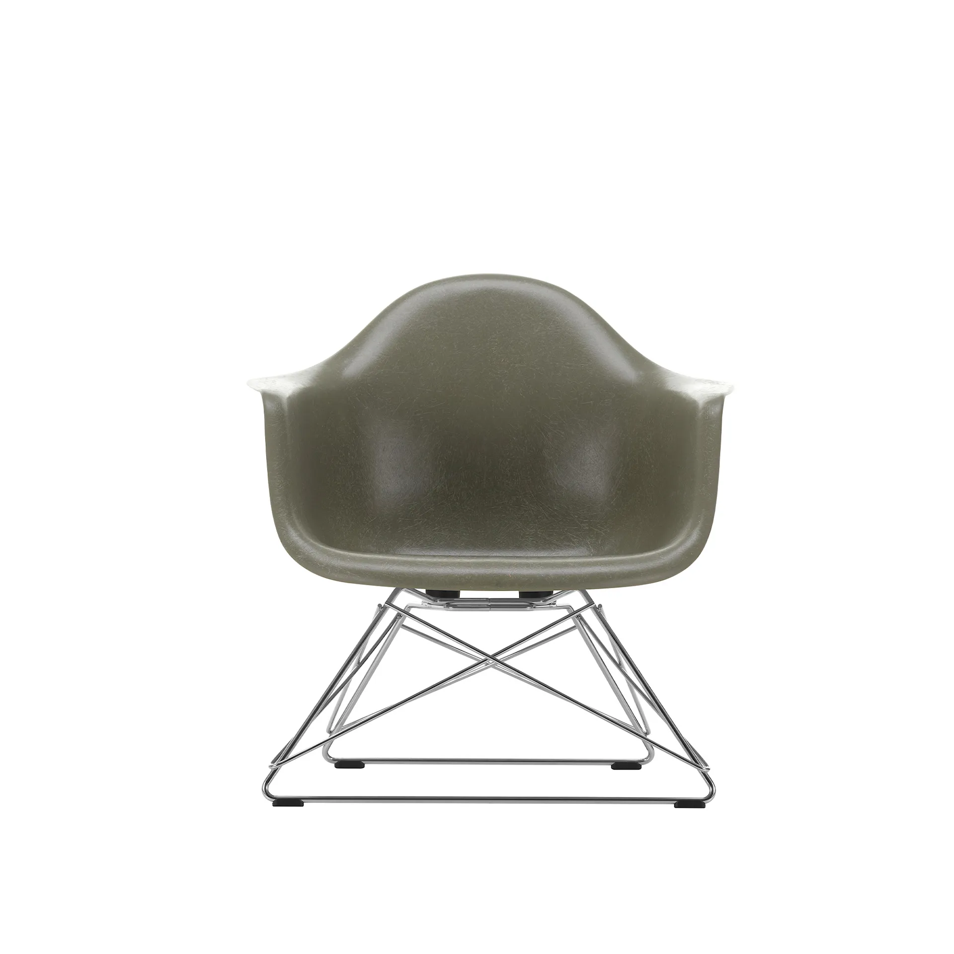 Eames Fiberglass Armchair LAR fåtölj White - Vitra - Charles & Ray Eames - NO GA