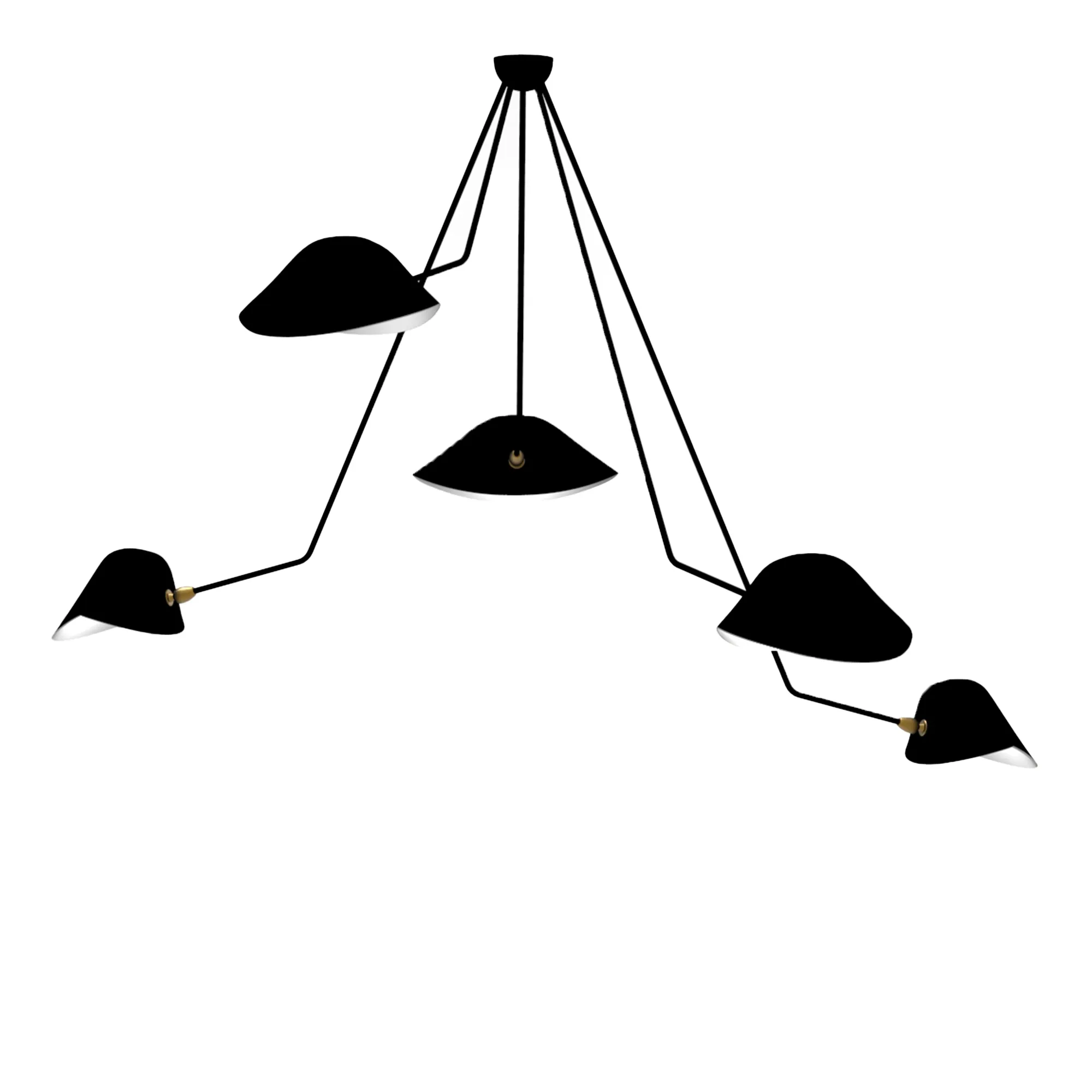 Spider Curved taklampa - 1