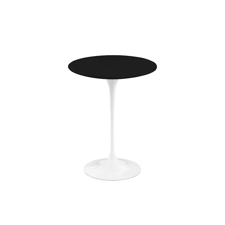 Saarinen Round sidobord Ø 41 cm White