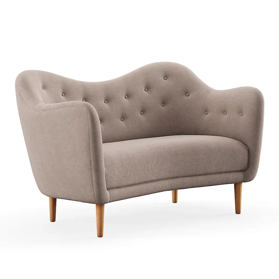 46 soffa Dark oiled oak