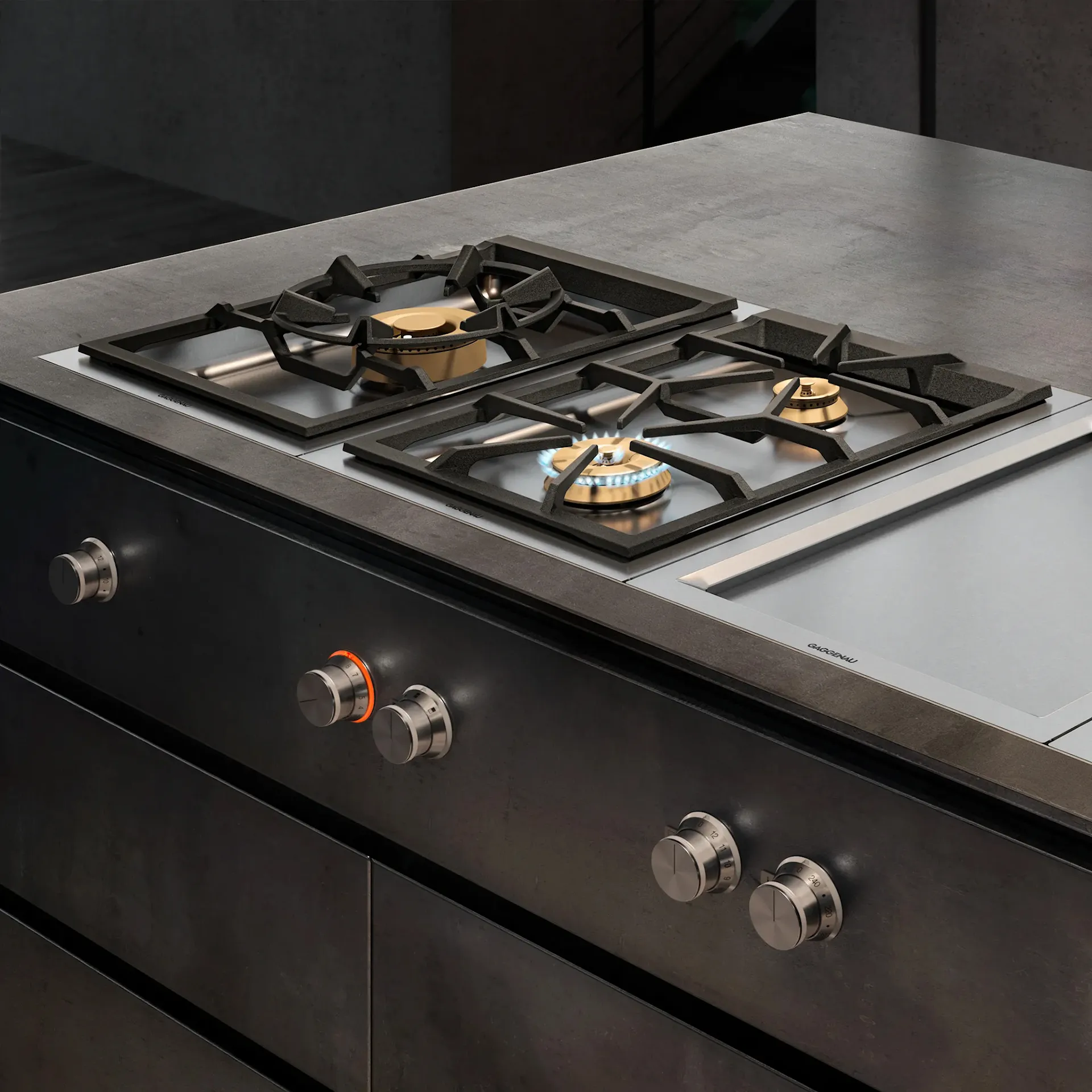 Serie 400 vario gashäll 38 cm - Gaggenau - NO GA