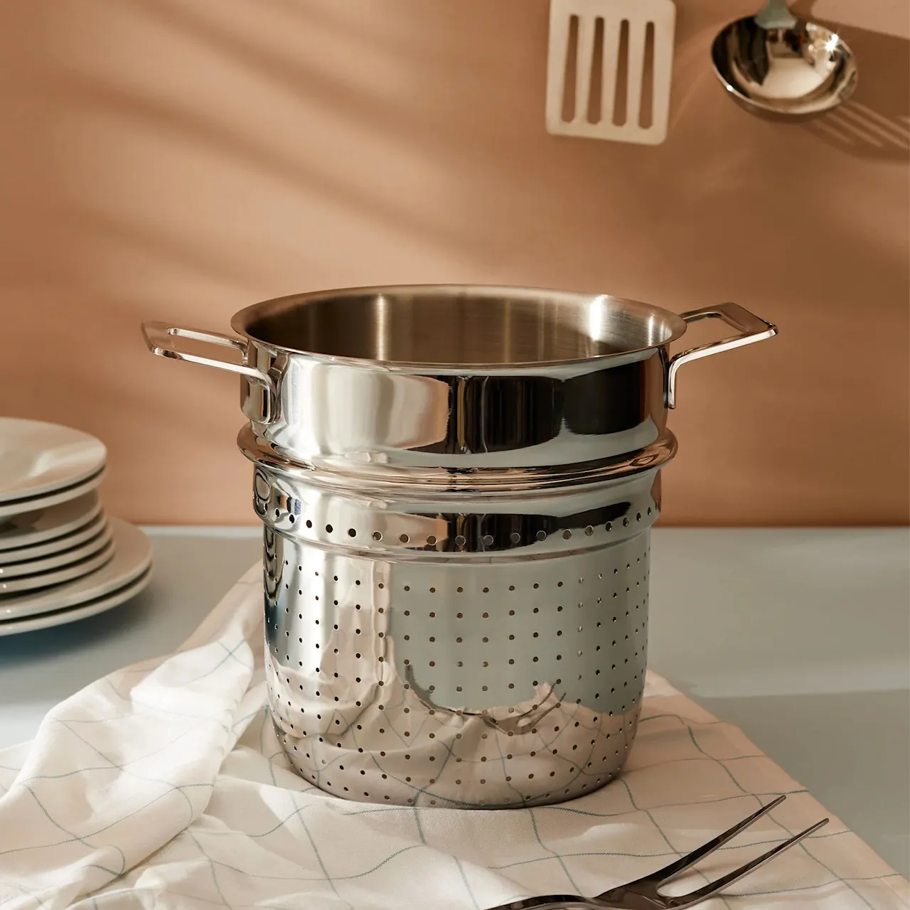 Pots & Pans Pasta set Colander