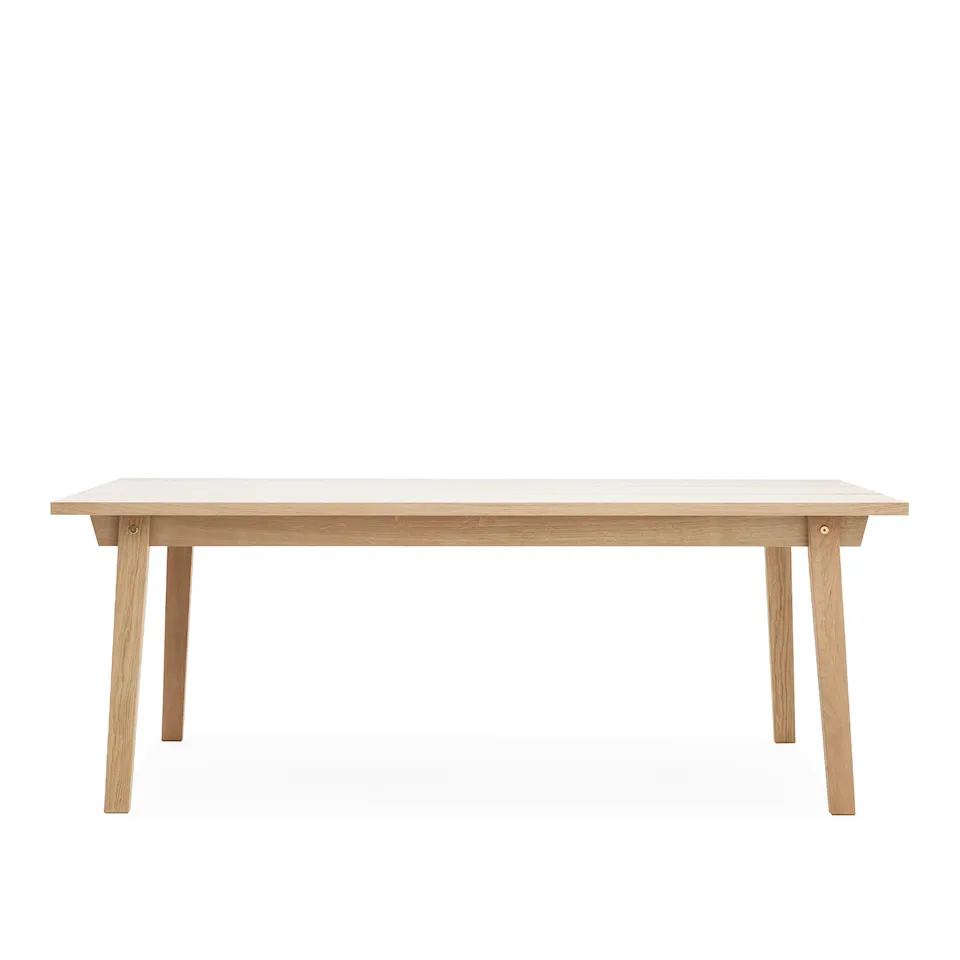 Slice Table 90 x 200 cm Oak