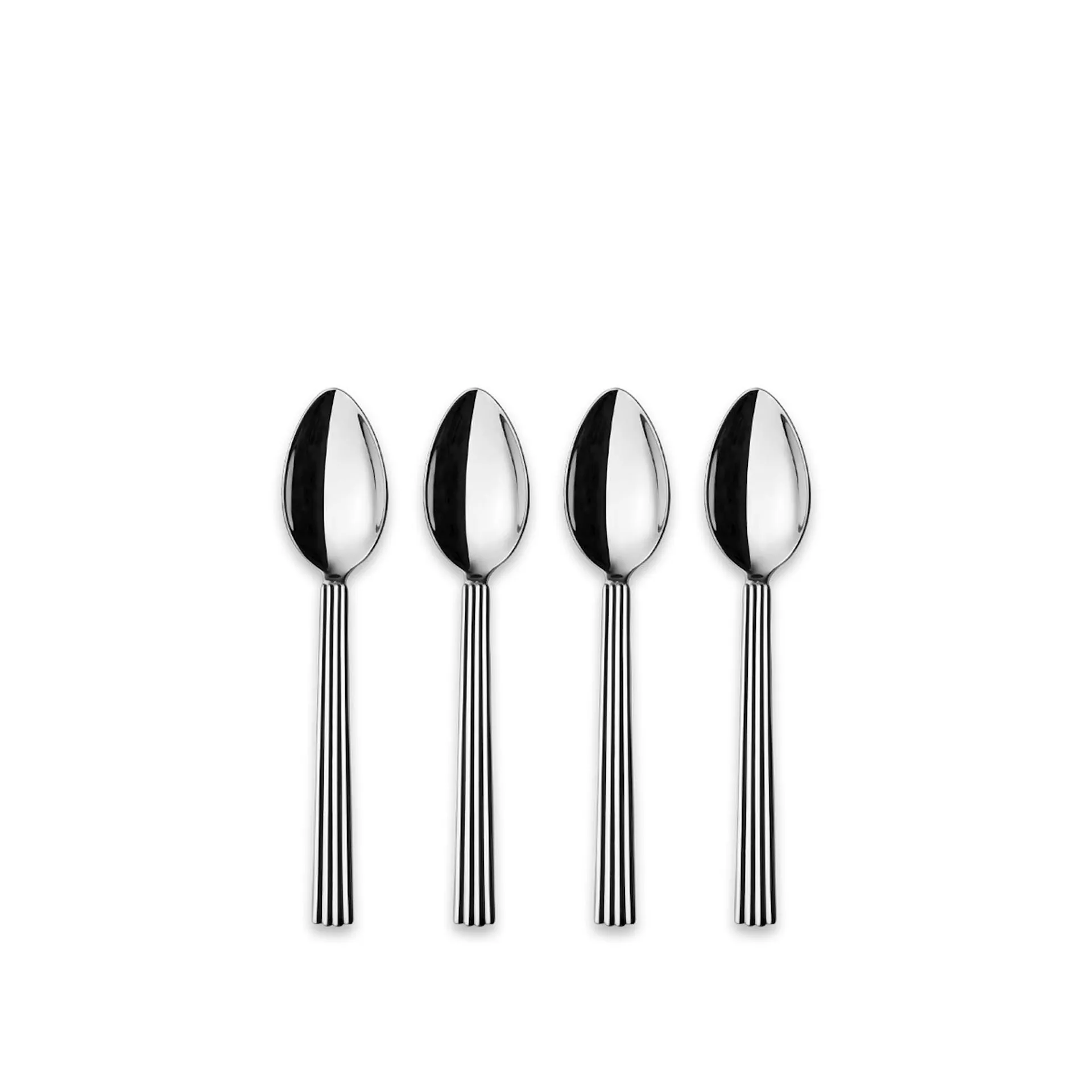 Bernadotte Stora teskedar set of 4 - Georg Jensen - Sigvard Bernadotte - NO GA