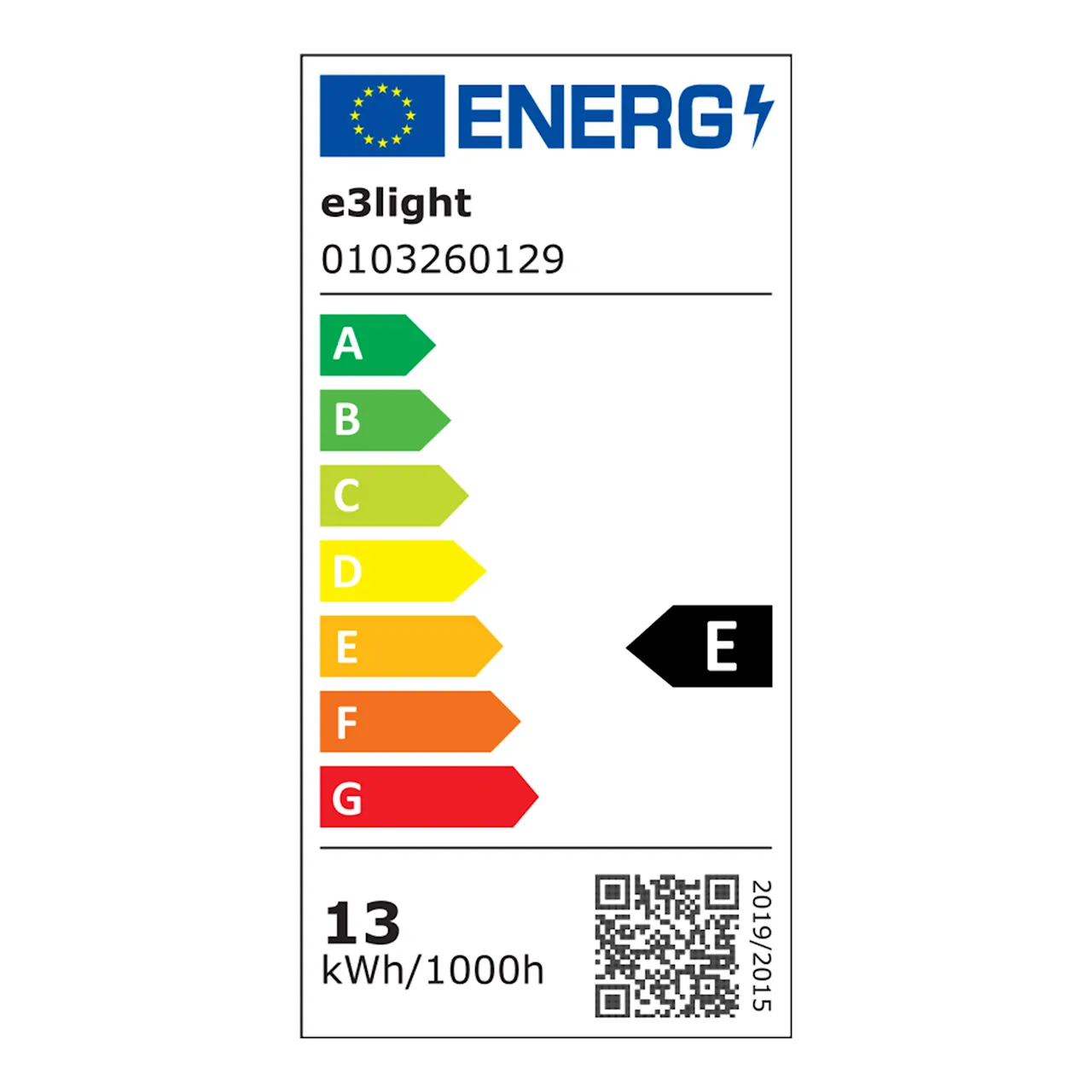 E3 LED Clear Proxima A60 E27 12W 1521lm