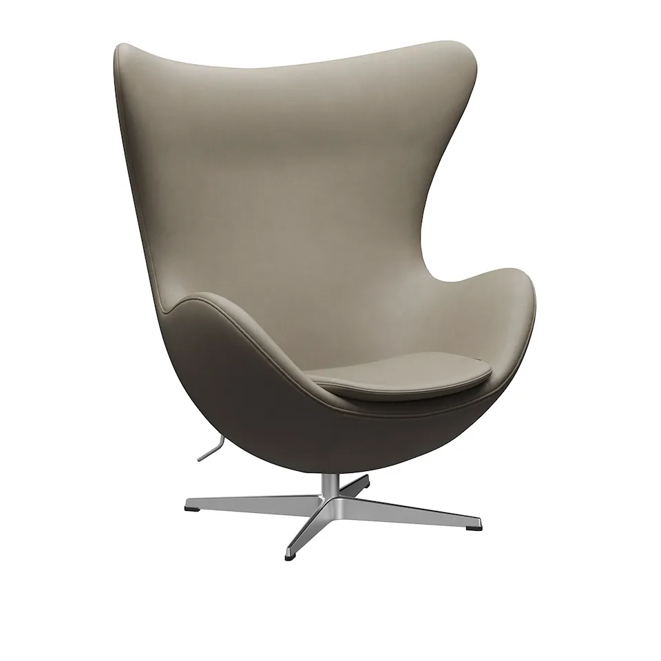 3316 Ägget fåtölj Satin Polished