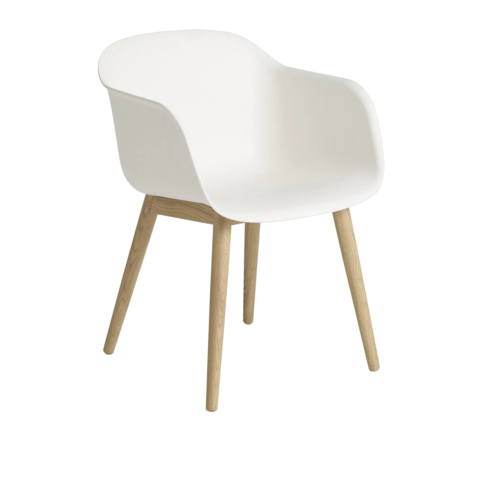 Fiber Armchair - Wood Base - Muuto - Iskos-Berlin - NO GA