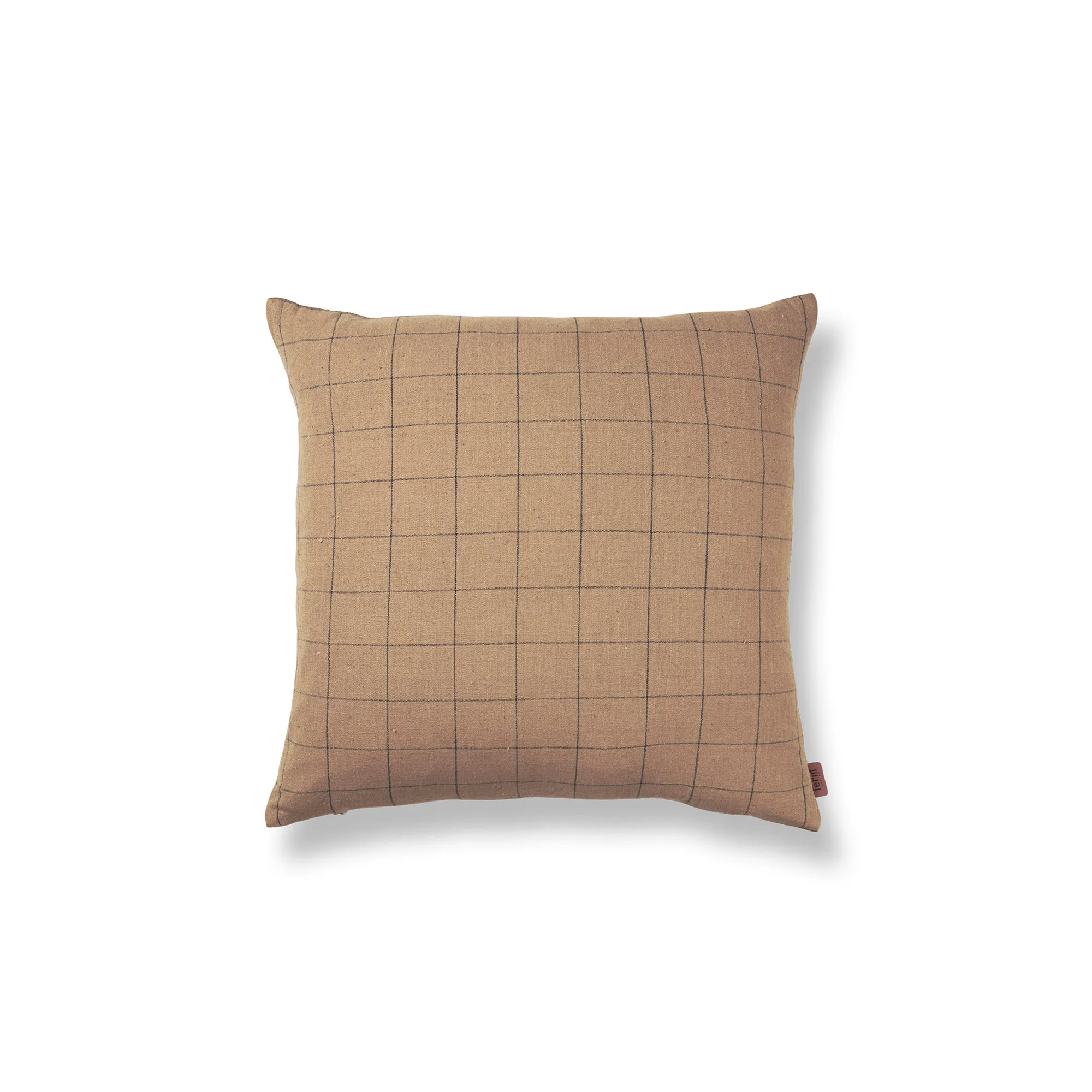 Brown Cotton prydnadskudde