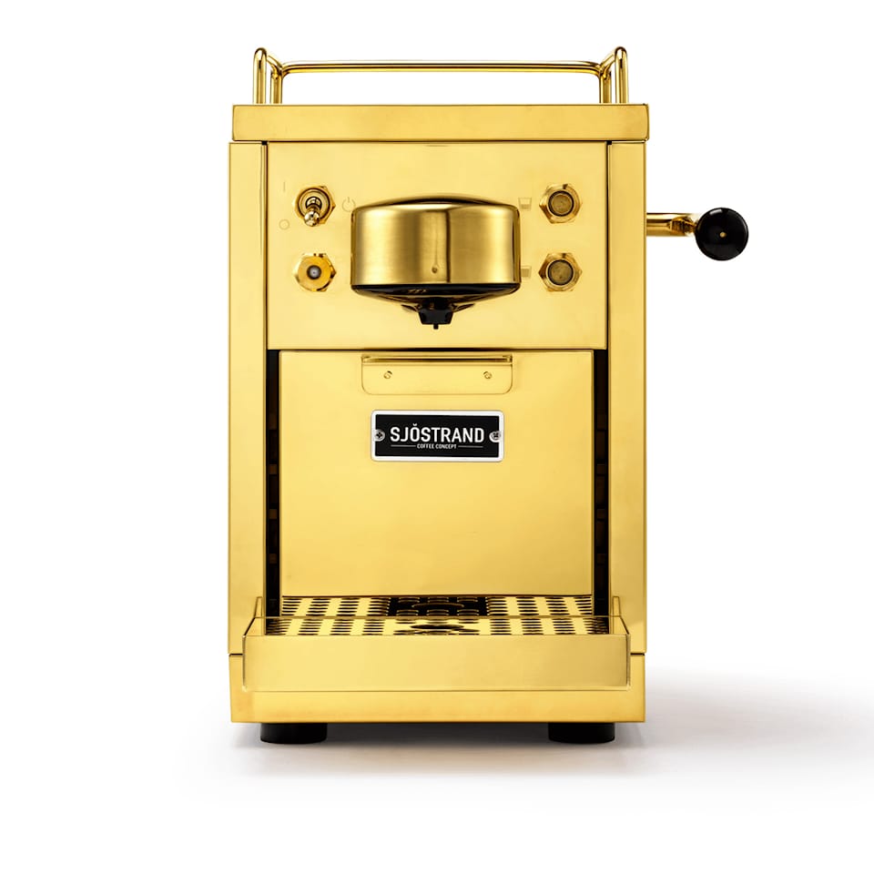 The Original - Espresso Capsule Machine, Brass
