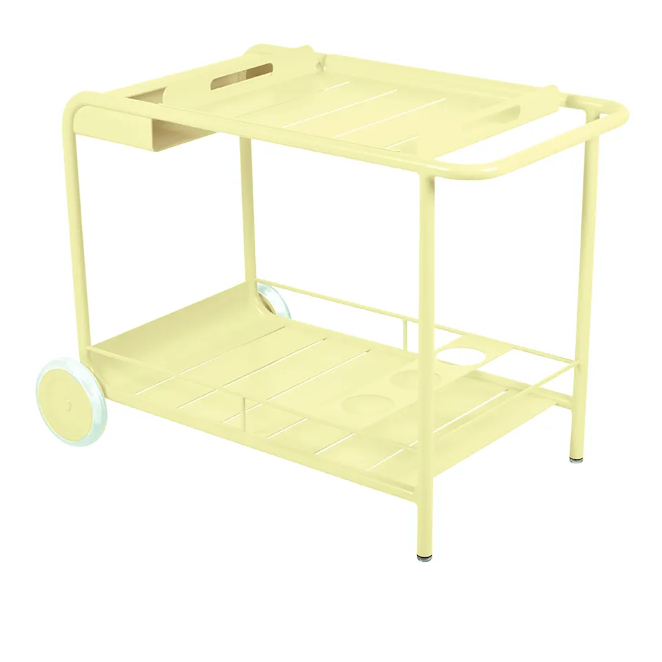 Luxembourg Side Bar /Trolley - Frosted Lemon