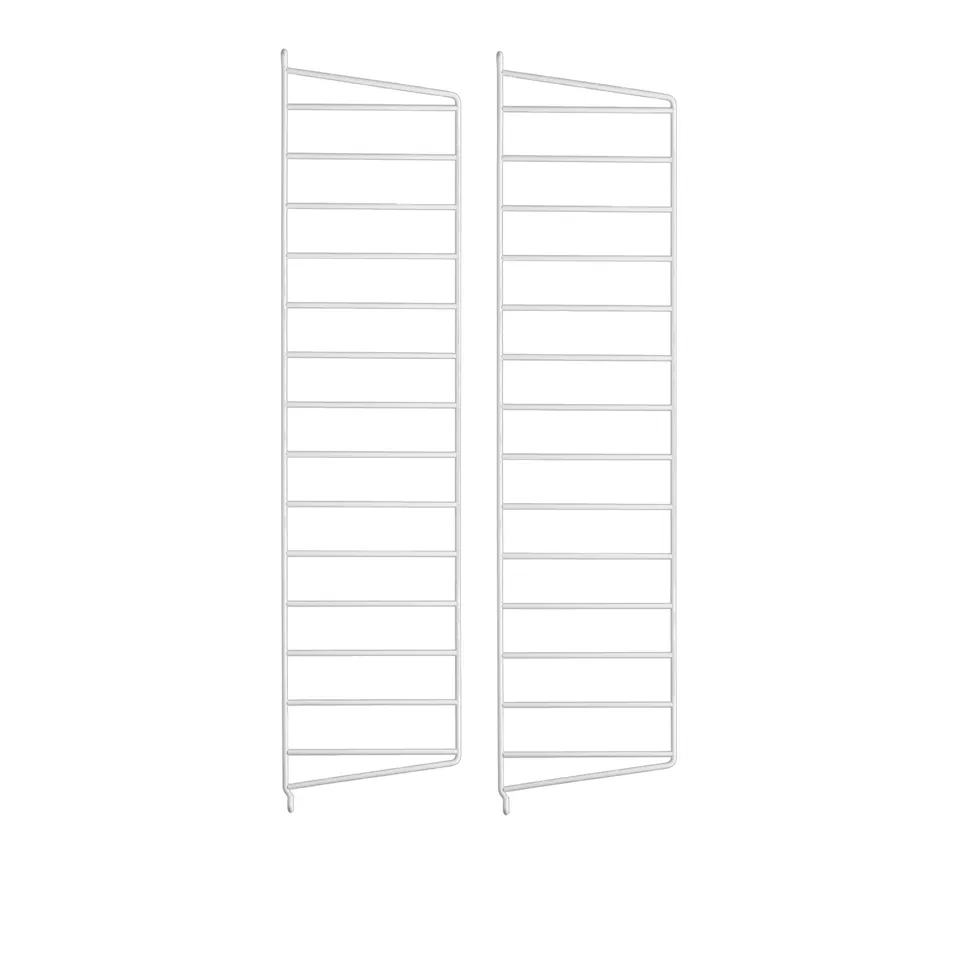 Väggavel 75 x 20 cm 2-pack vit