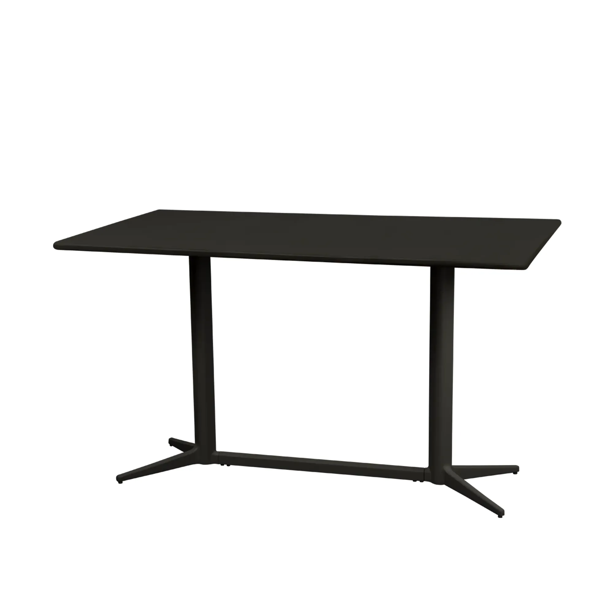 Drop cafébord 130x75 Lava Grey - 1