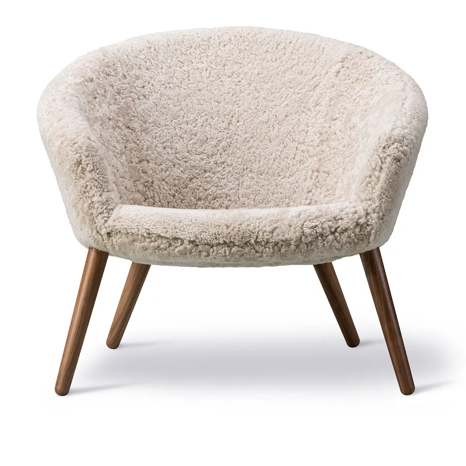 Ditzel Lounge Chair Fårskinn