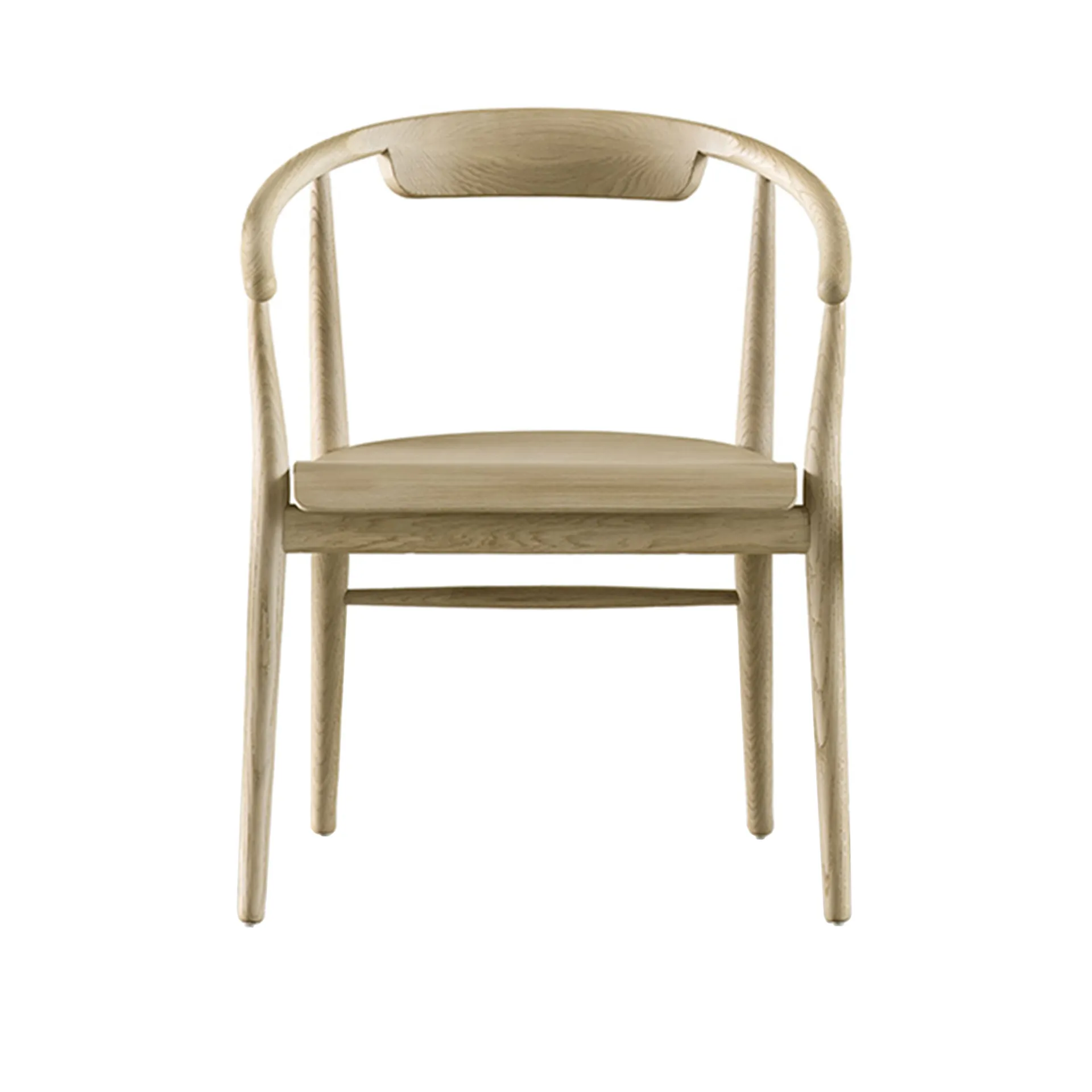 Jens Armchair - Wooden Seat - B&B Italia - Antonio Citterio - NO GA