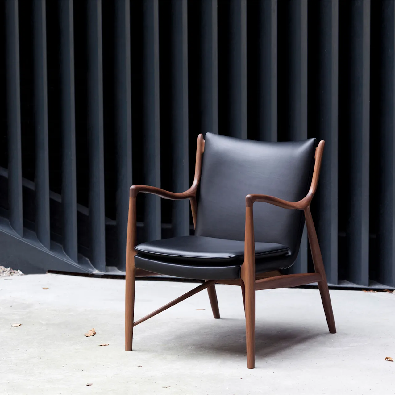 45 fåtölj Clear oiled oak