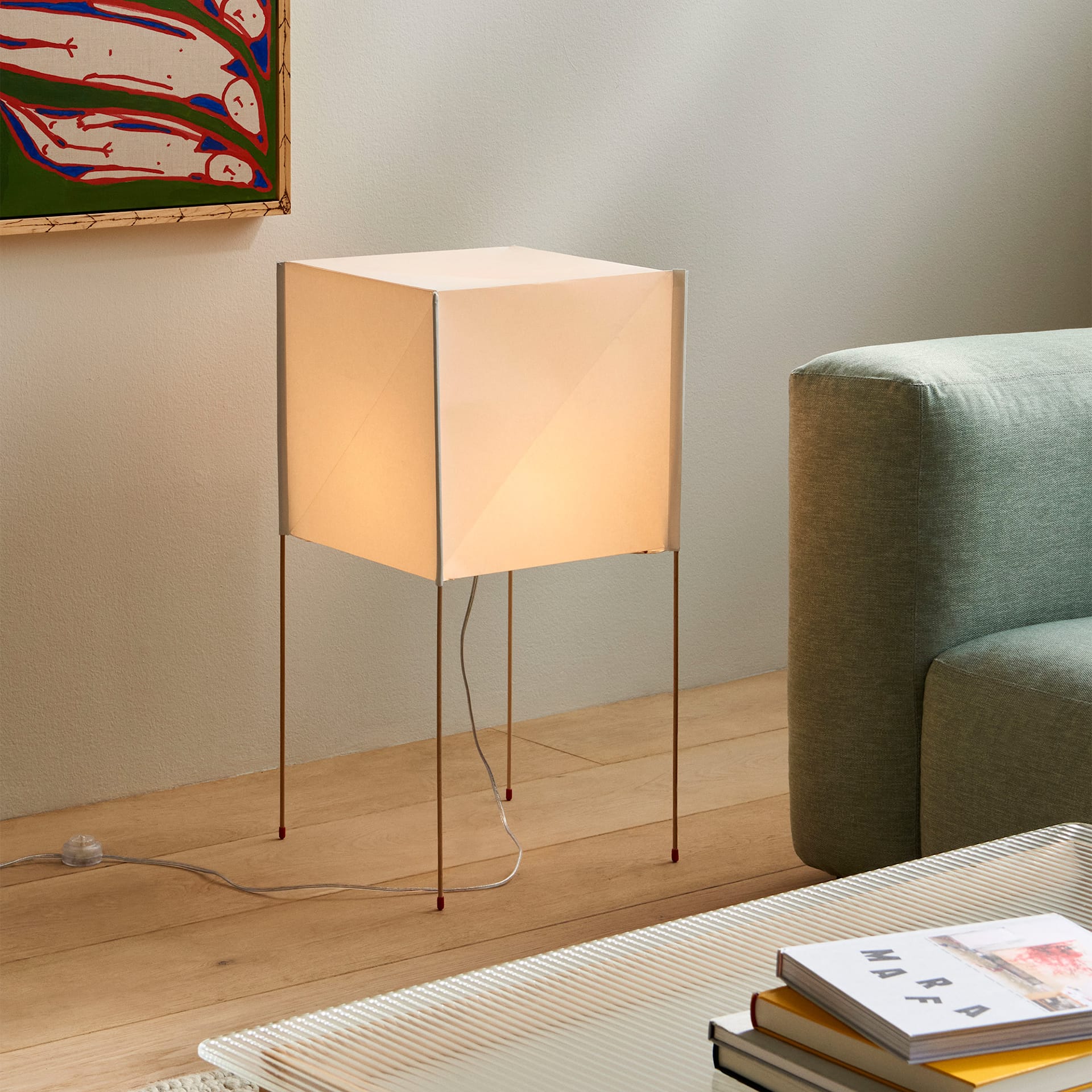Paper Cube Floor Lamp - HAY - Bertjan Pot - NO GA