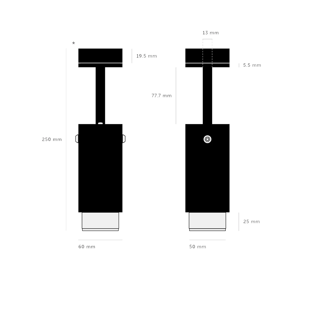 Exhaust Spot Graphite