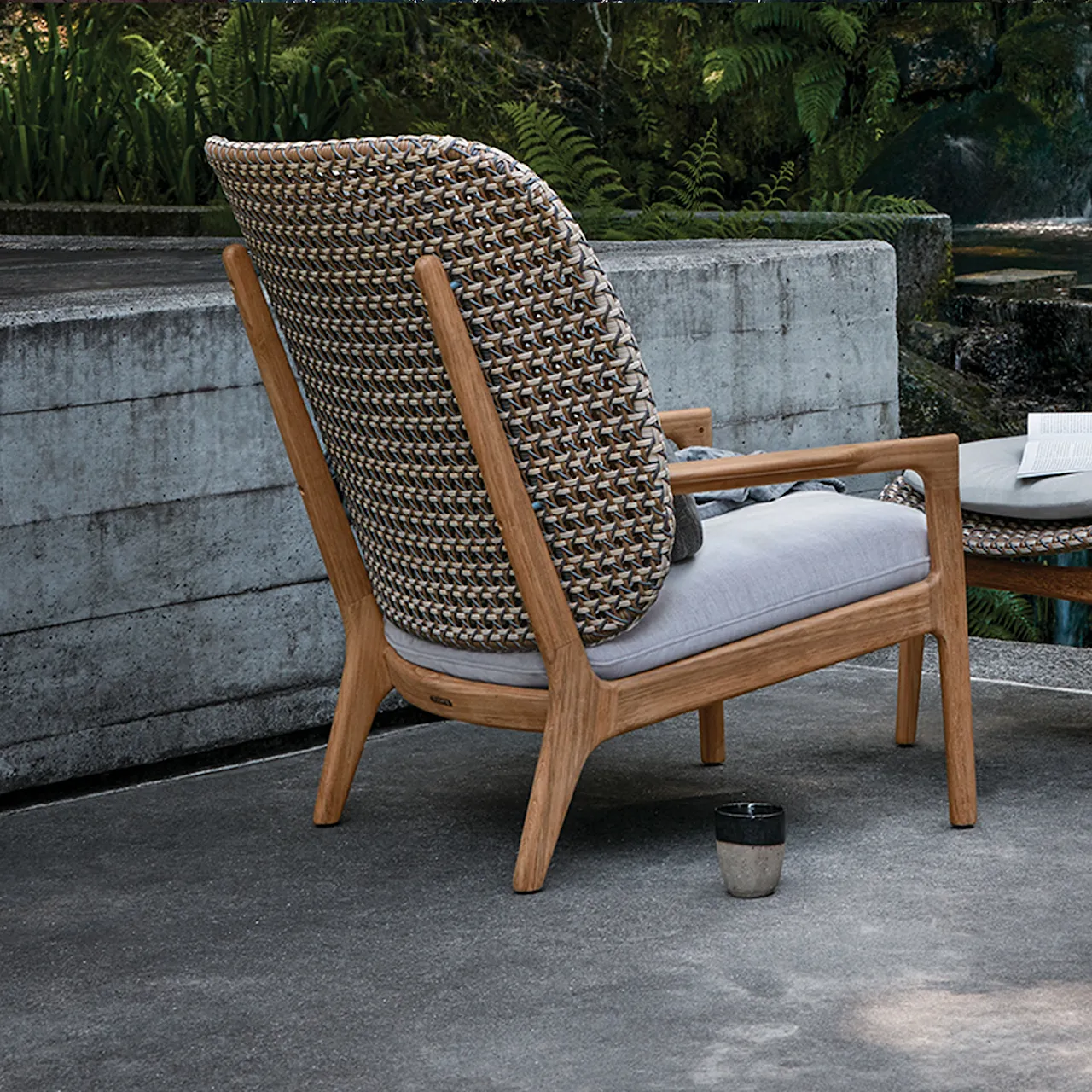 Kay High Back Lounge Chair