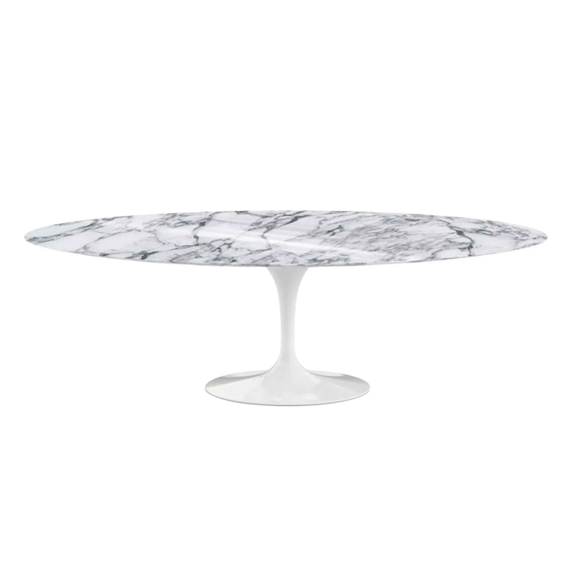 Saarinen Oval matbord 244 cm White - 1