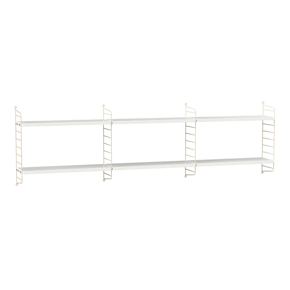Sovrum hyllsystem E vit/beige