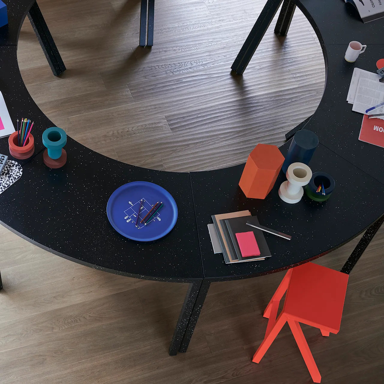 Bureaurama Bar stool H74 Fluorescent orange