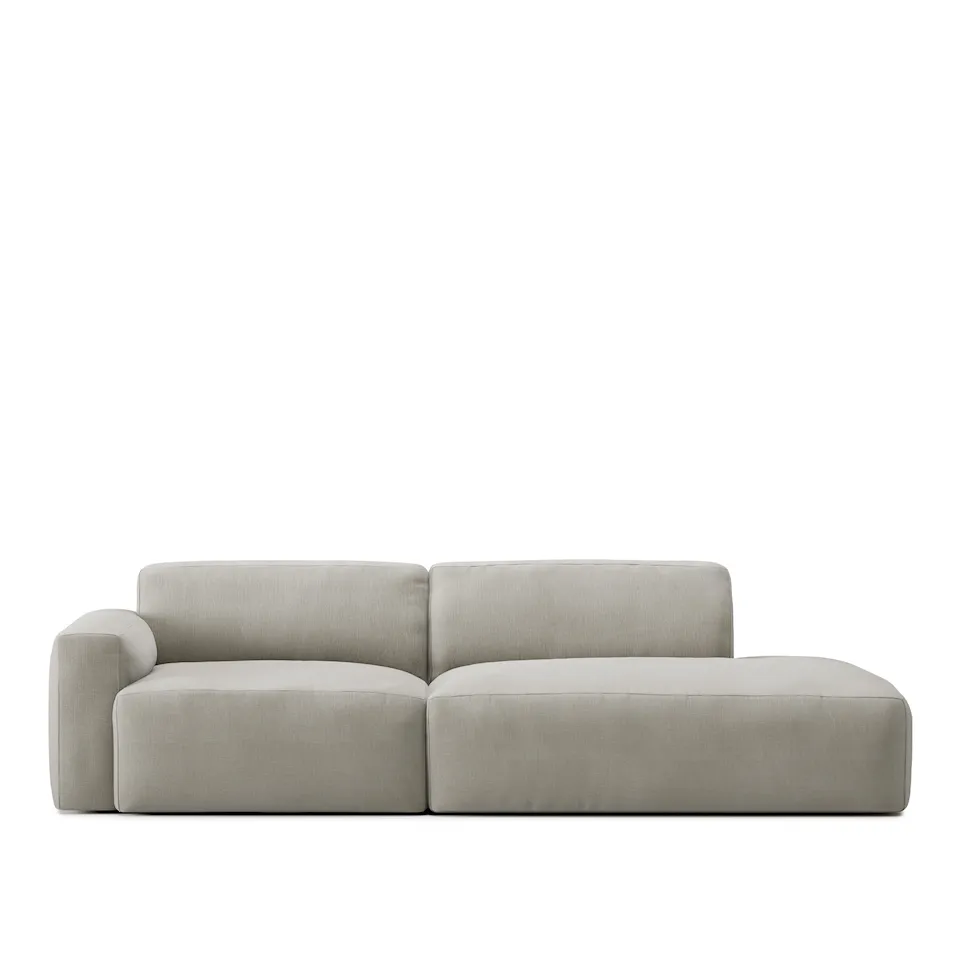 Brick 2-Seater Open End Right - Shadow Khaki