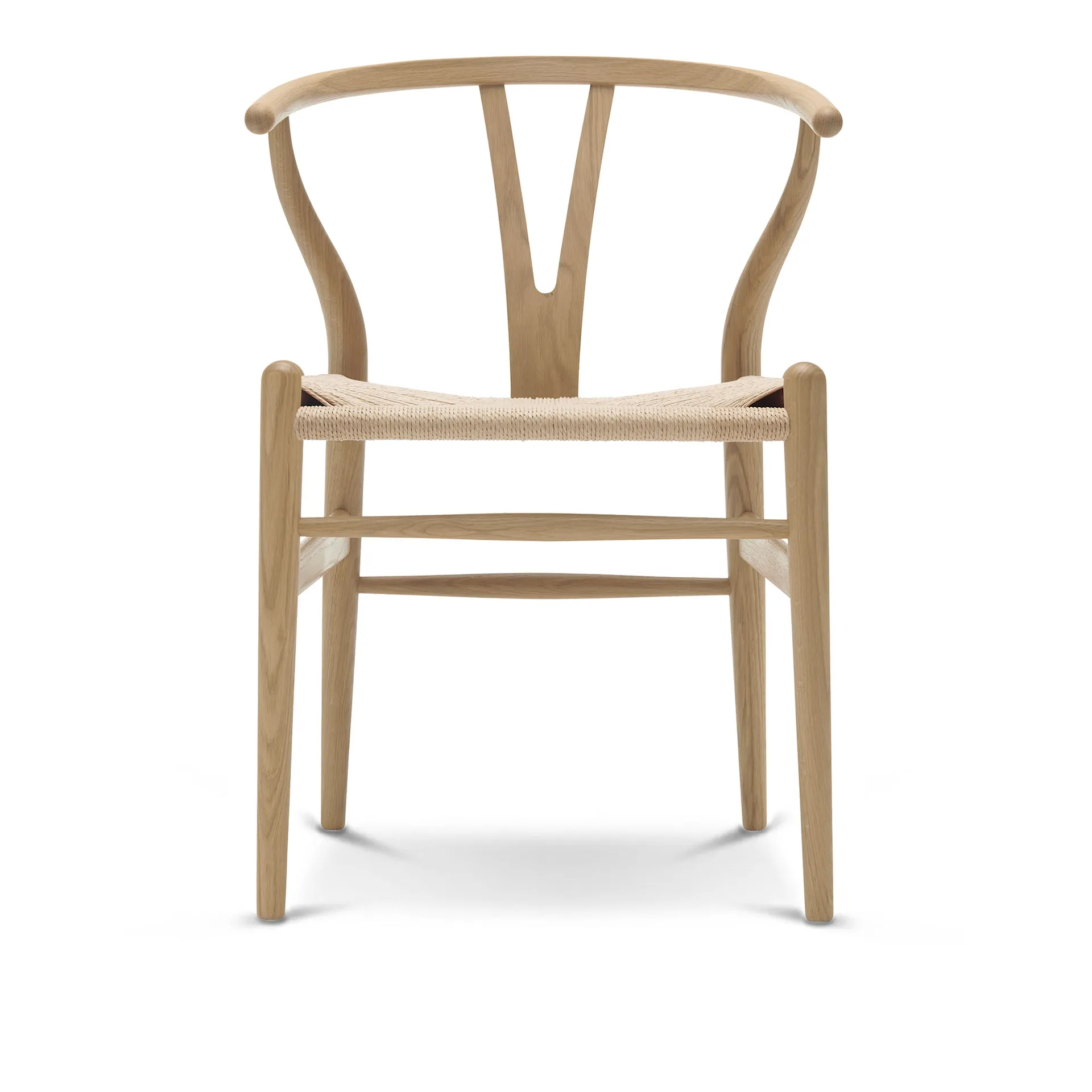 CH24 Y-stolen - Ek/Naturflätat papperssnöre - Carl Hansen - Hans J. Wegner - NO GA