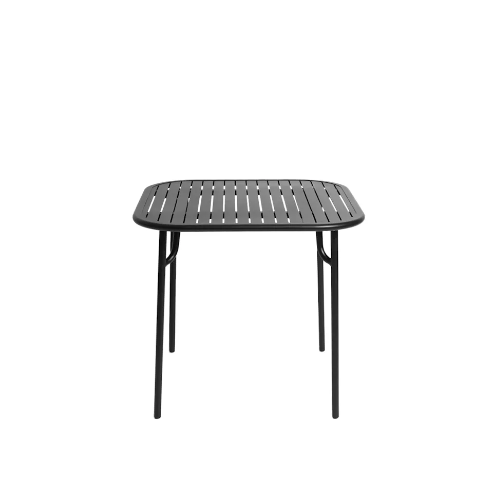 Week-End, Square Table, Black